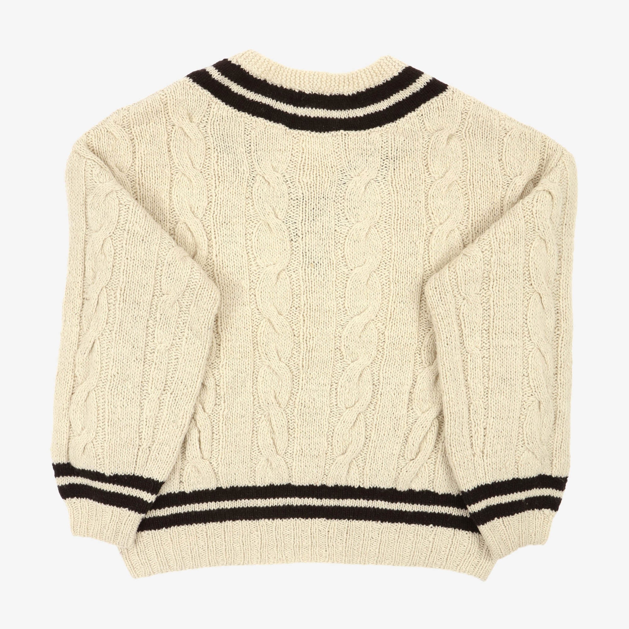 V Collegium Hand Knit Sweater