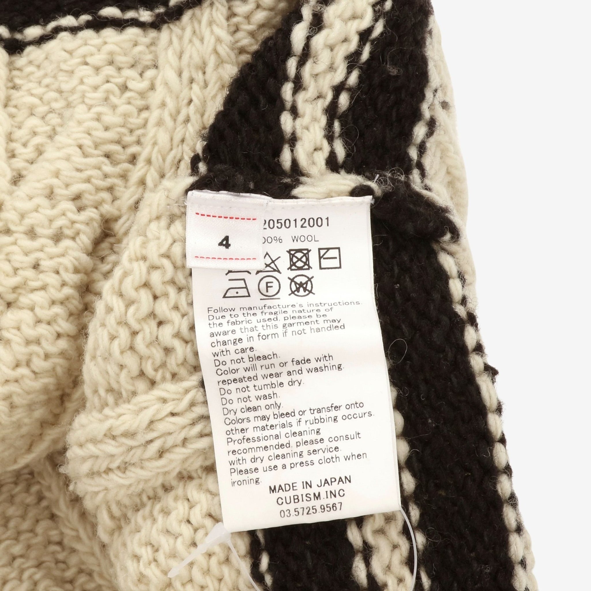 V Collegium Hand Knit Sweater