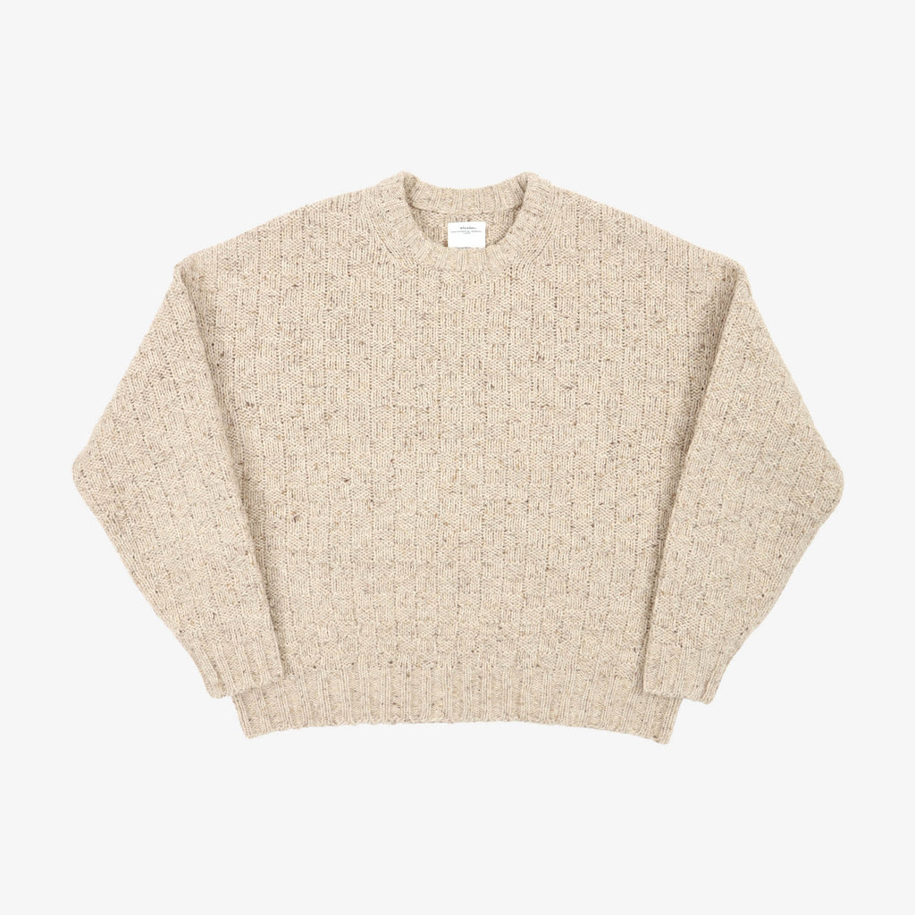 美品 VISVIM CREW AMPLUS KNIT 3 IVORY フランス製 Visvim Amplus Crew Knit – Marrkt