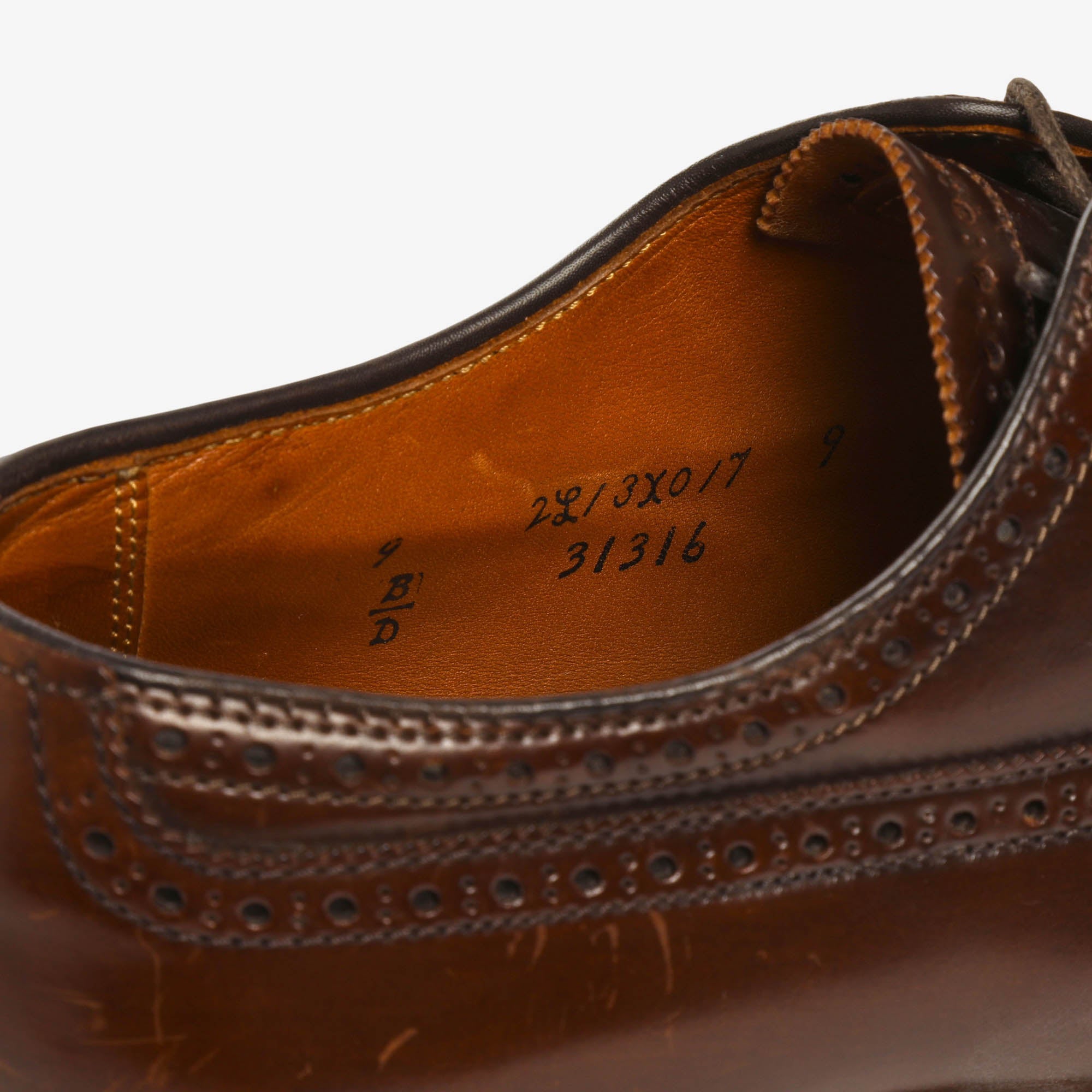 31316 Cordovan Atom Blucher + Trees (Leffot)