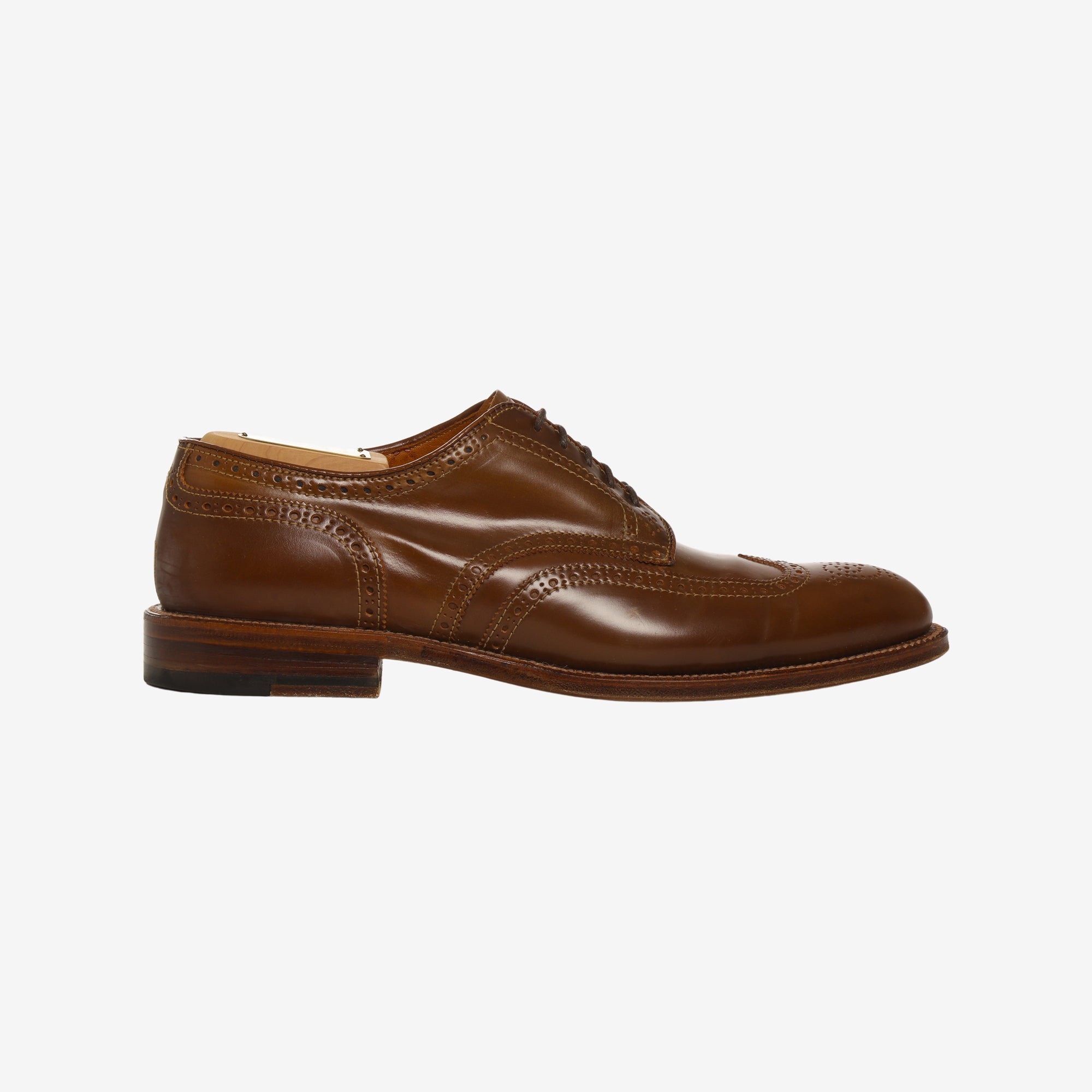 20481 Cordovan Short Wing Blucher + Trees