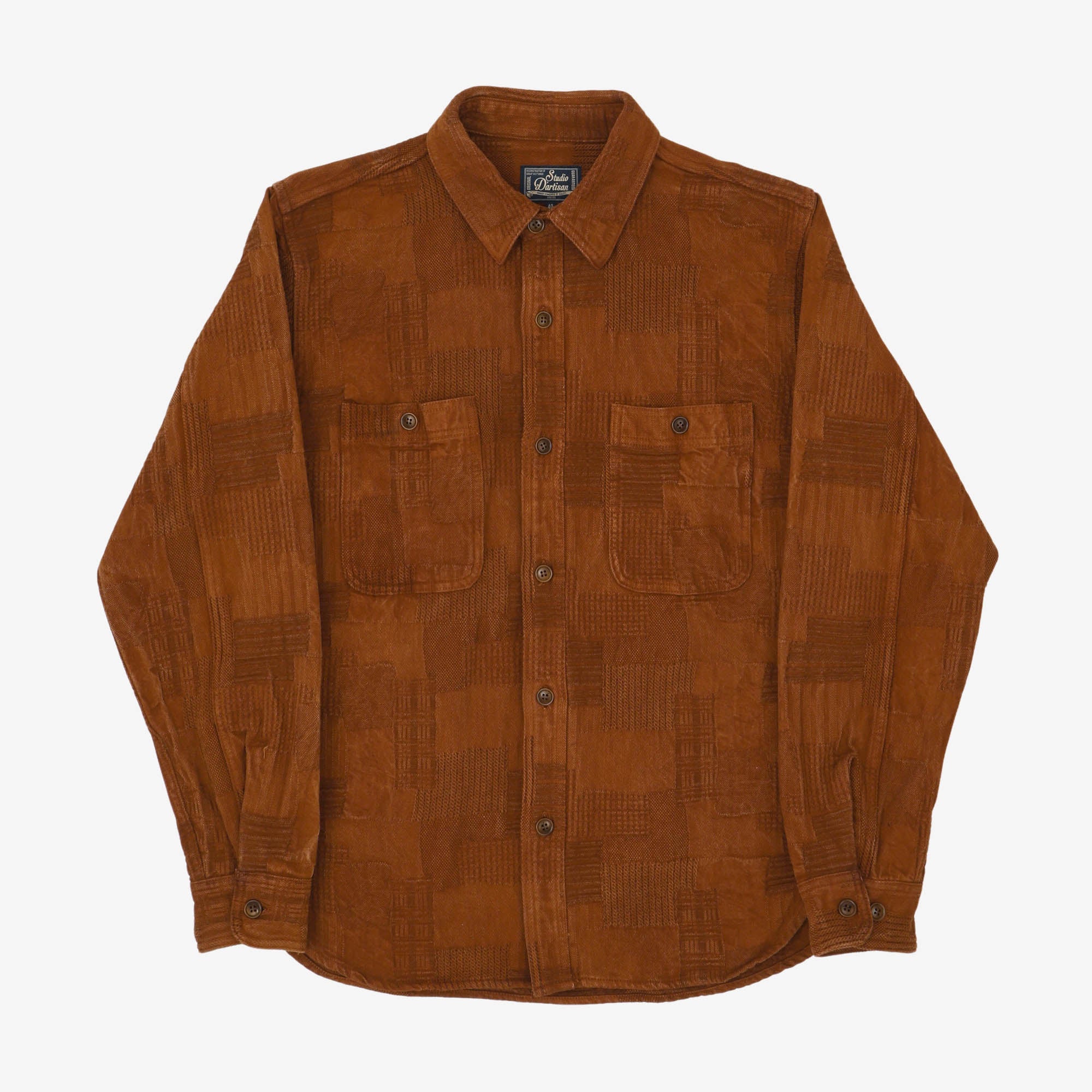 Amami Dorozome Jacquard Shirt