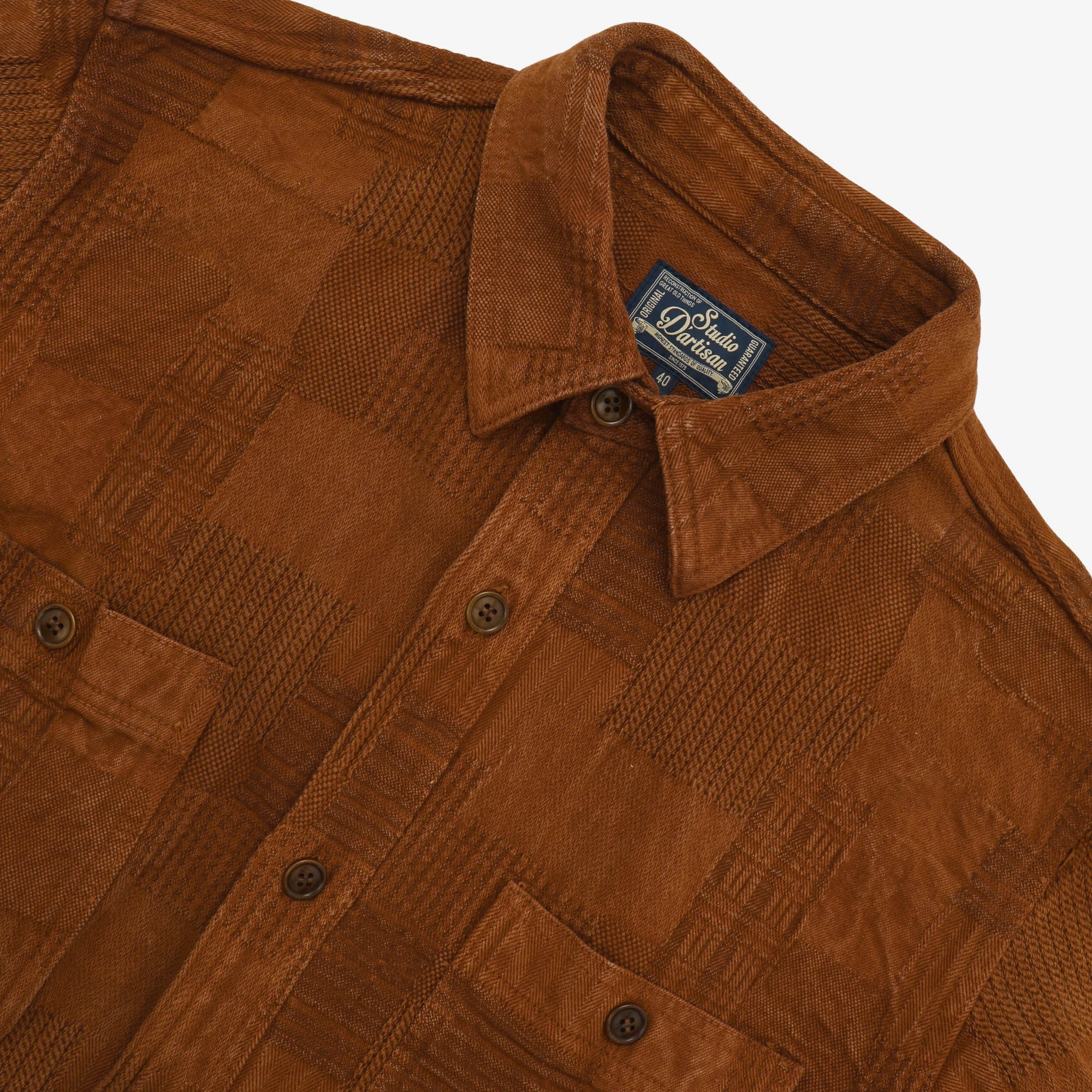 Amami Dorozome Jacquard Shirt