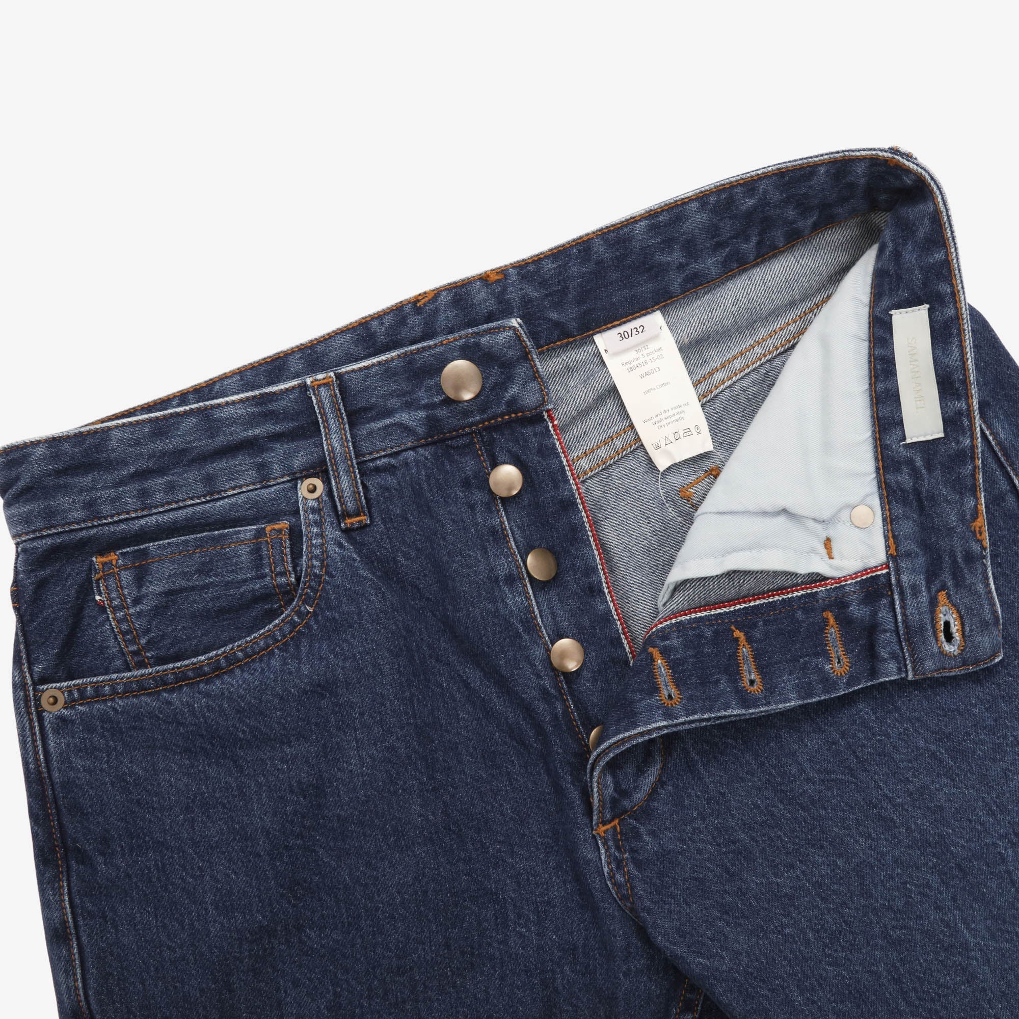Regular 5 Pocket Selvedge Jeans (31W X 30L)