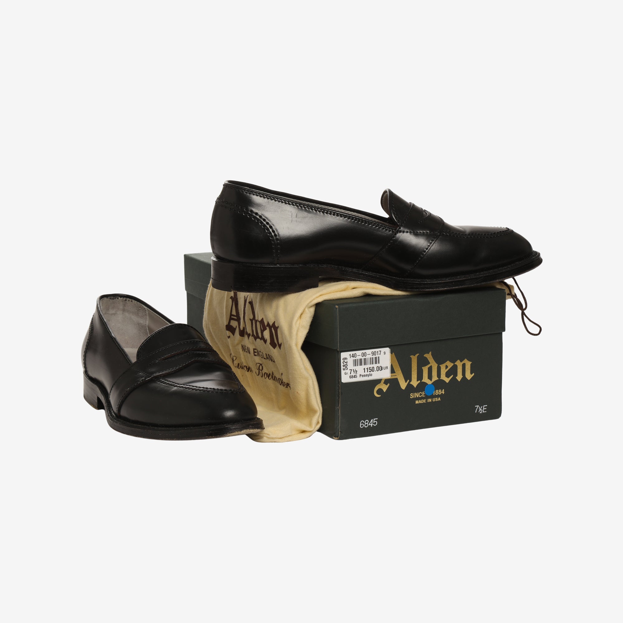 6845 Full Strap Cordovan Loafer