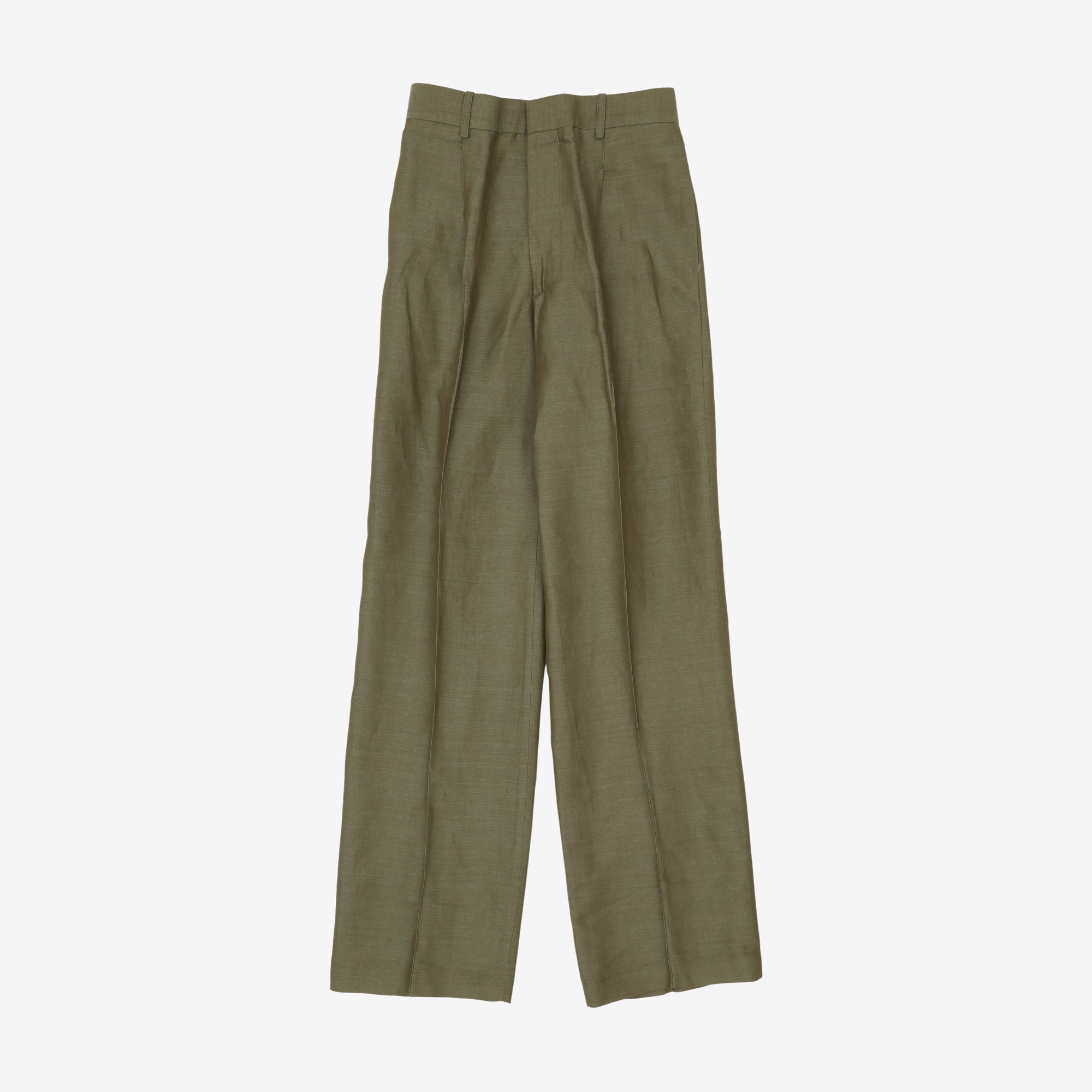 Unlined Linen Blend DB Suit