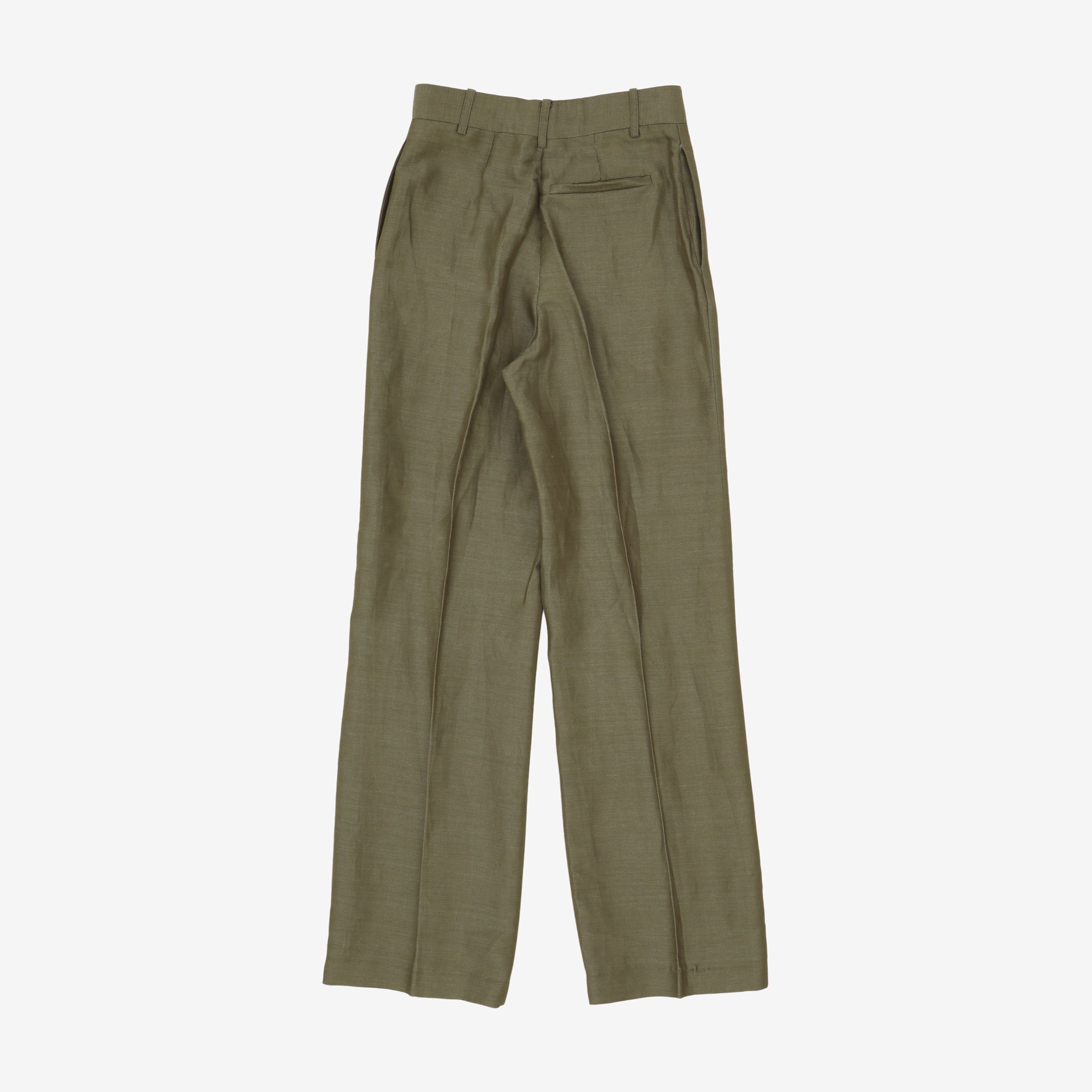 Unlined Linen Blend DB Suit
