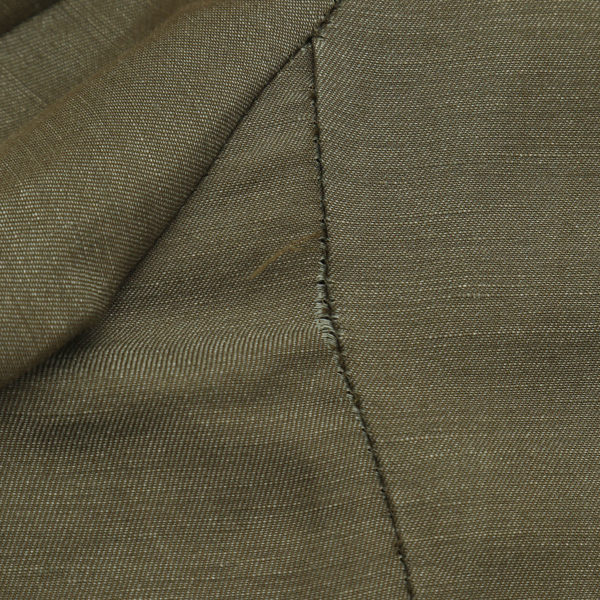 Unlined Linen Blend DB Suit