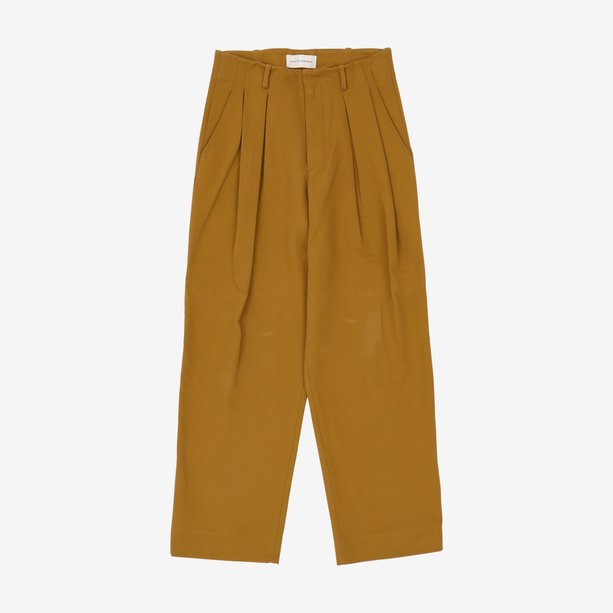 High Waisted Wide Leg Trousers
