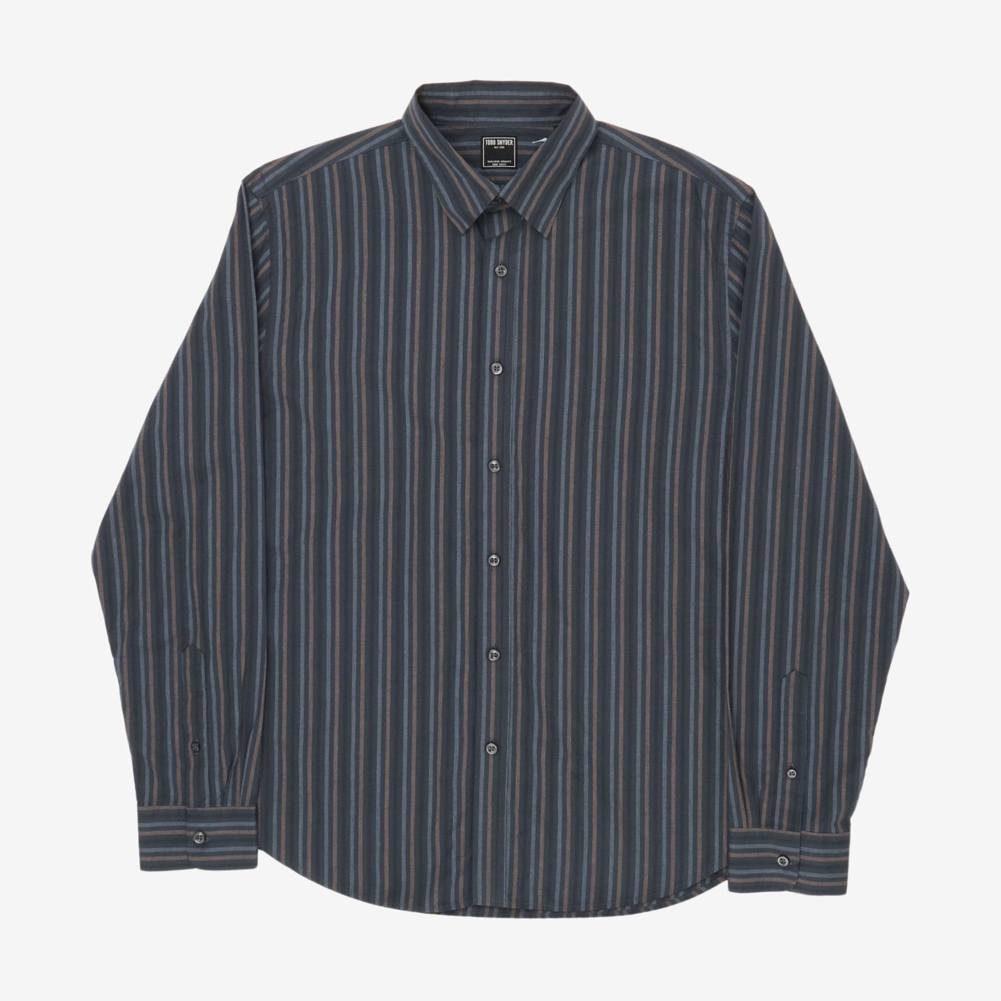 Striped Poplin Shirt