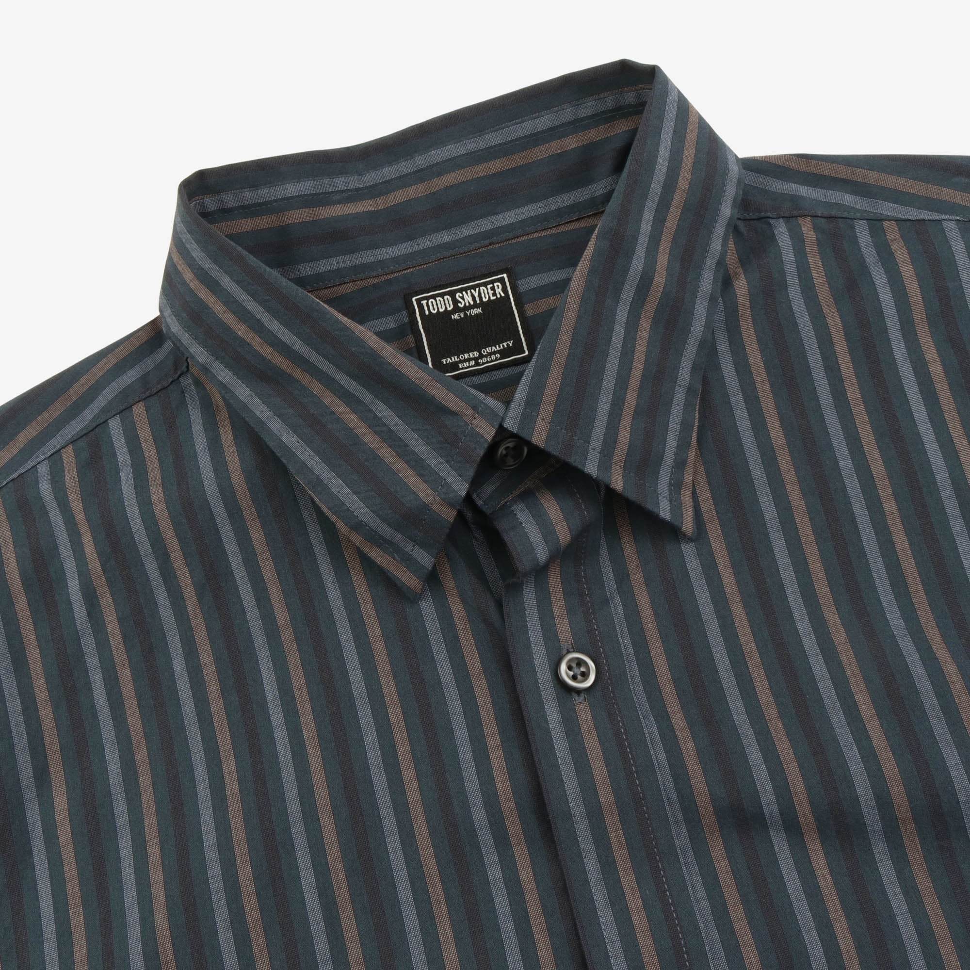 Striped Poplin Shirt