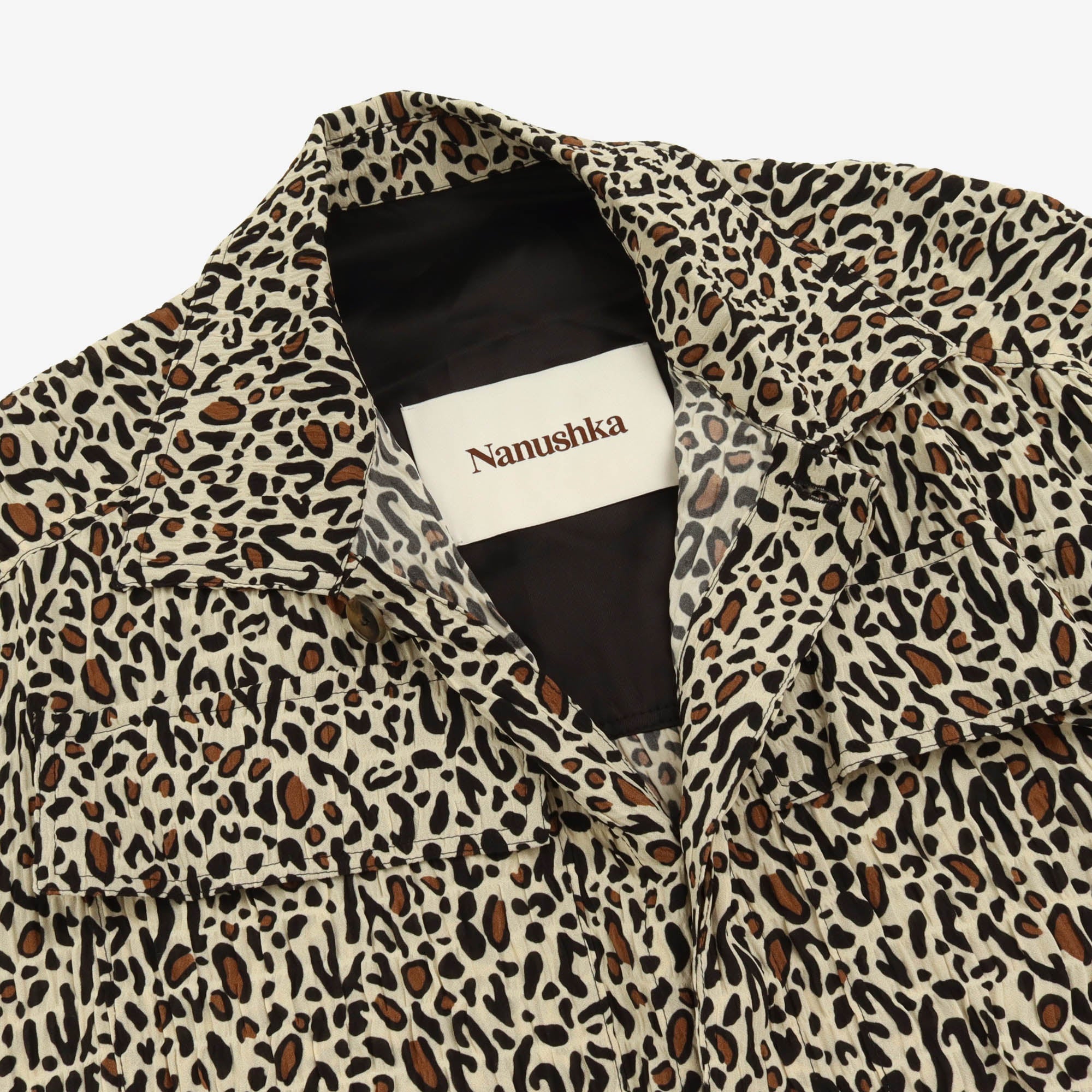 Leopard Print Overshirt