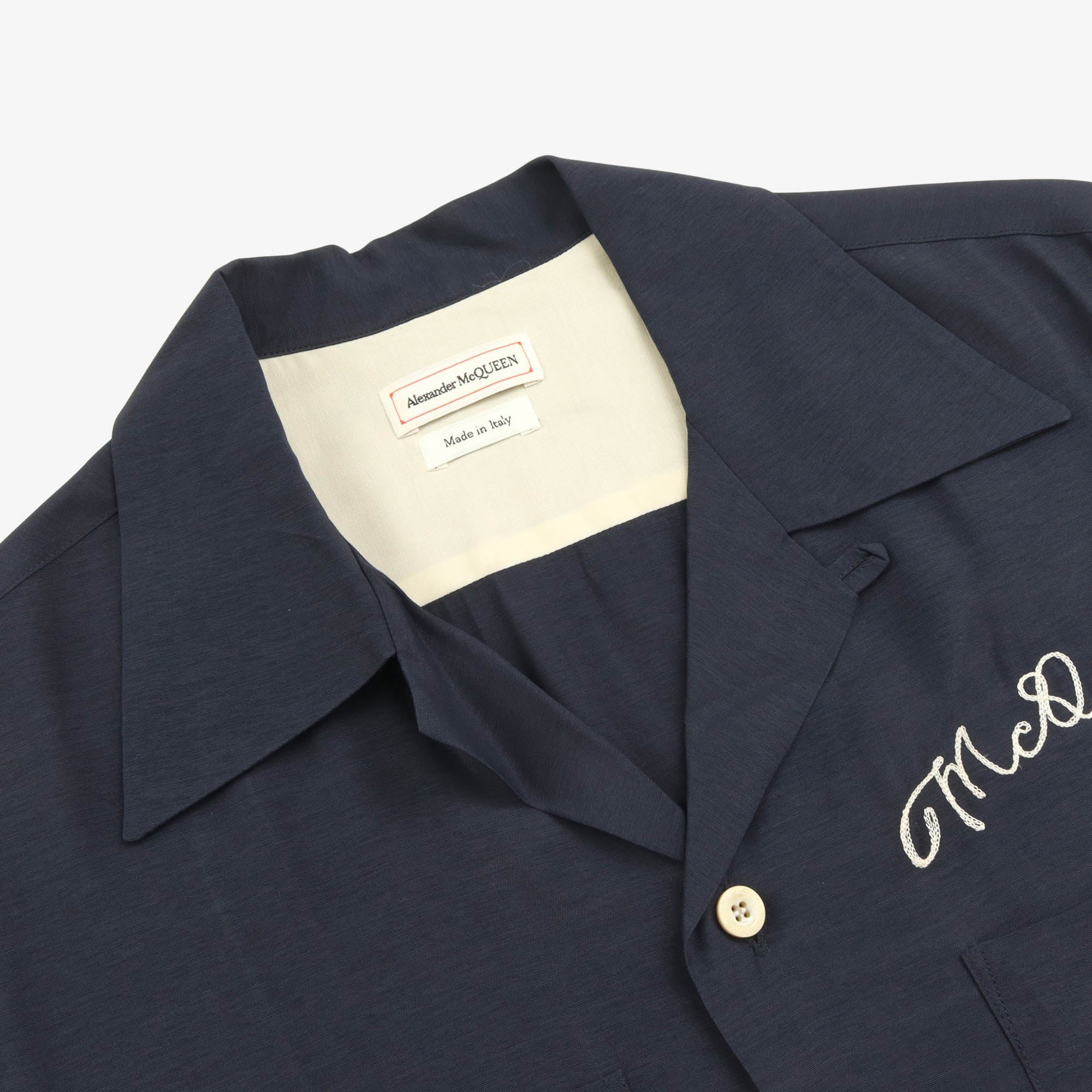 Open Collar SS Shirt