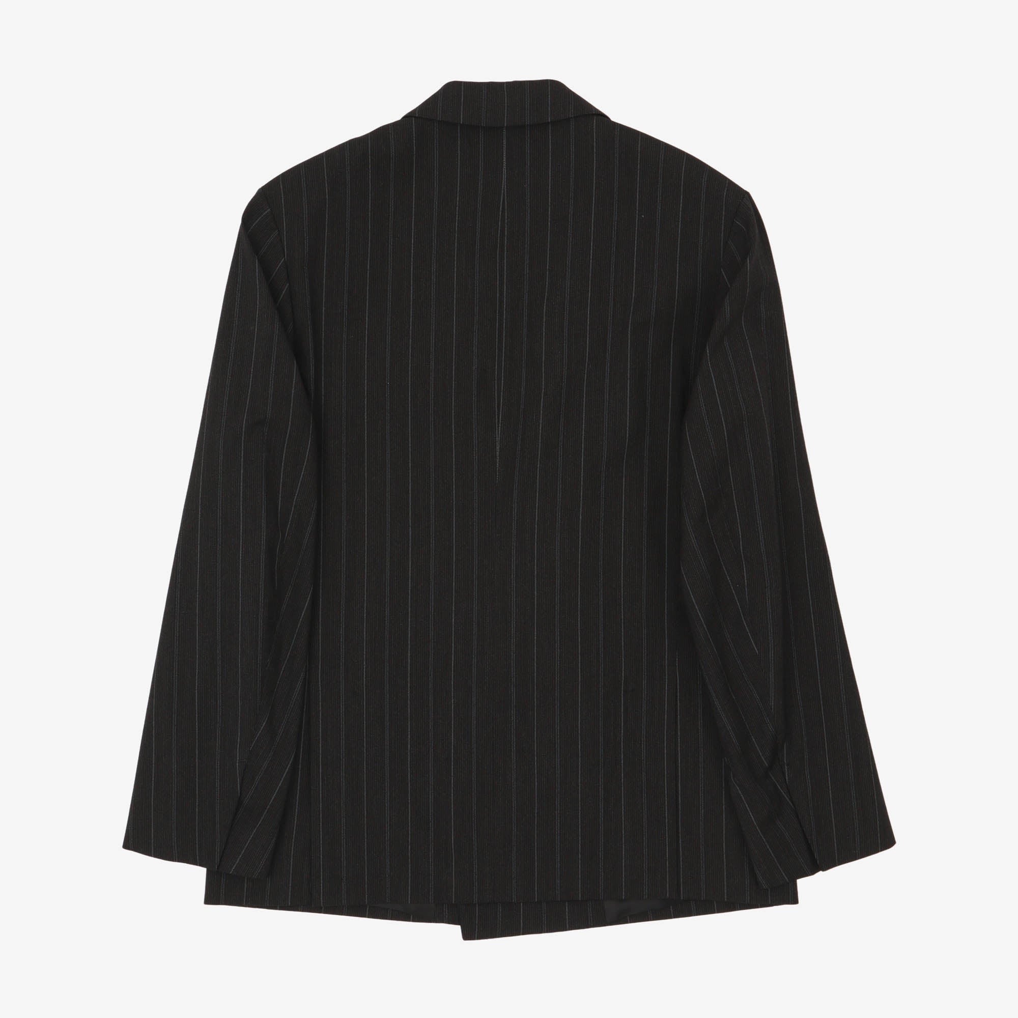 Pinstriped Wool DB Suit