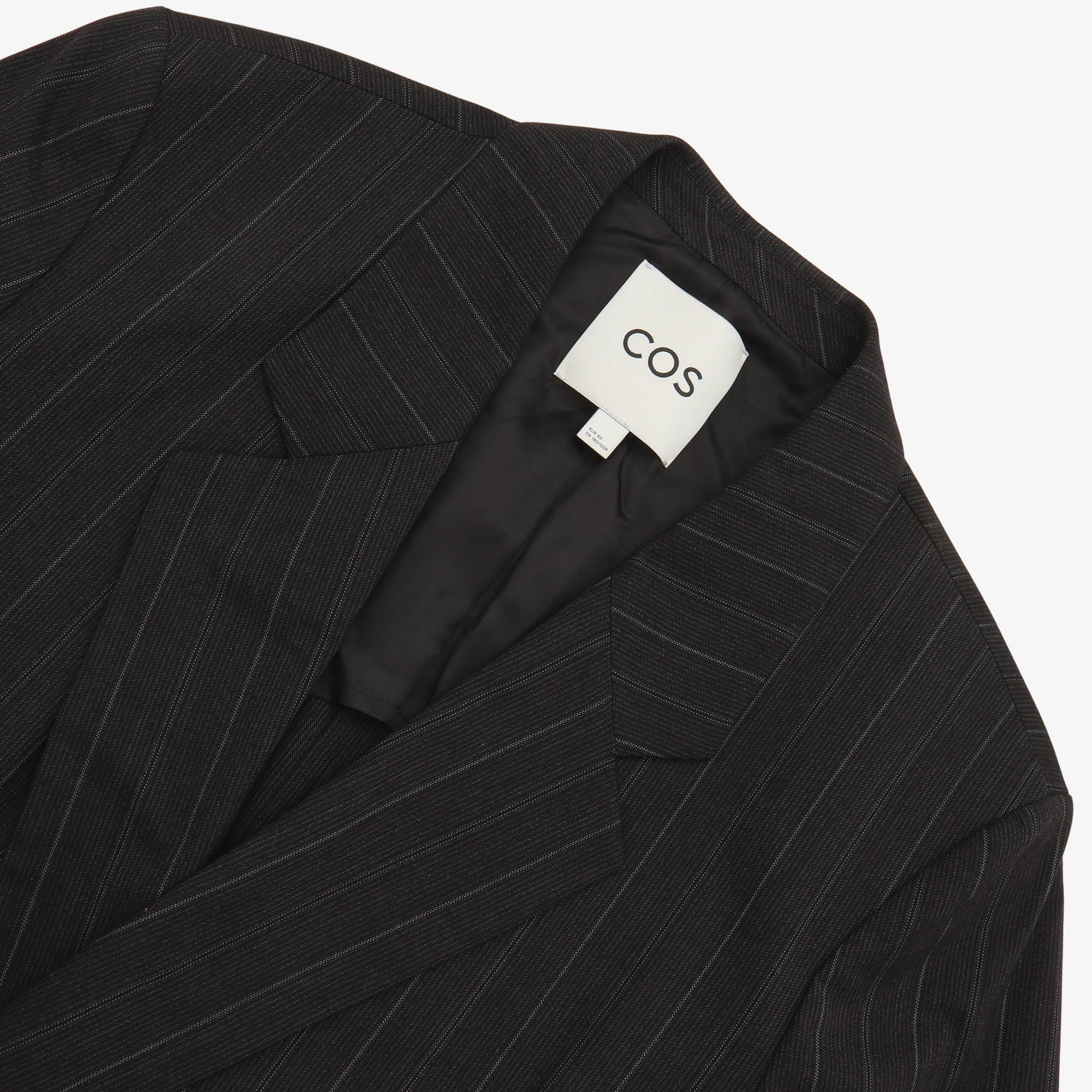 Pinstriped Wool DB Suit