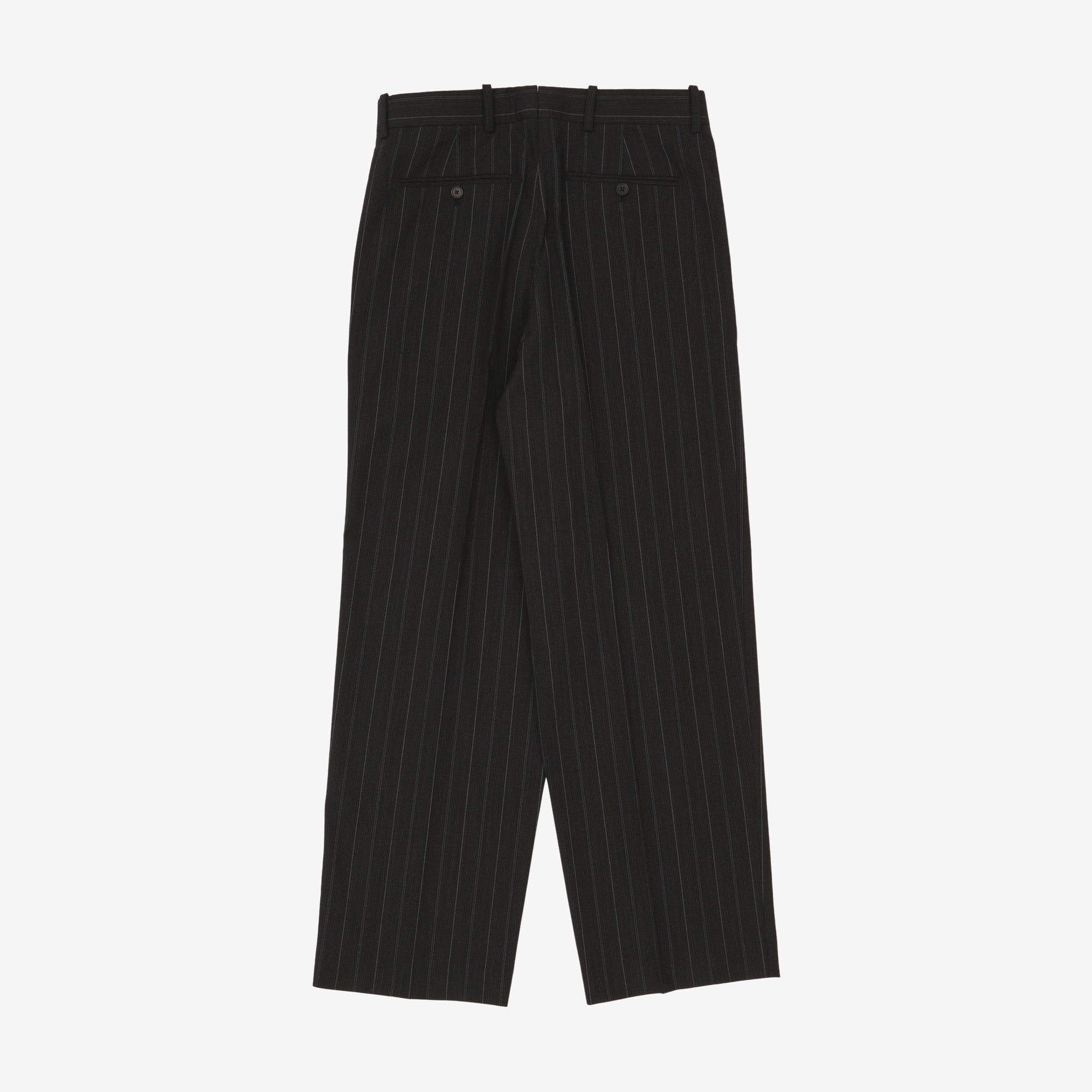 Pinstriped Wool DB Suit