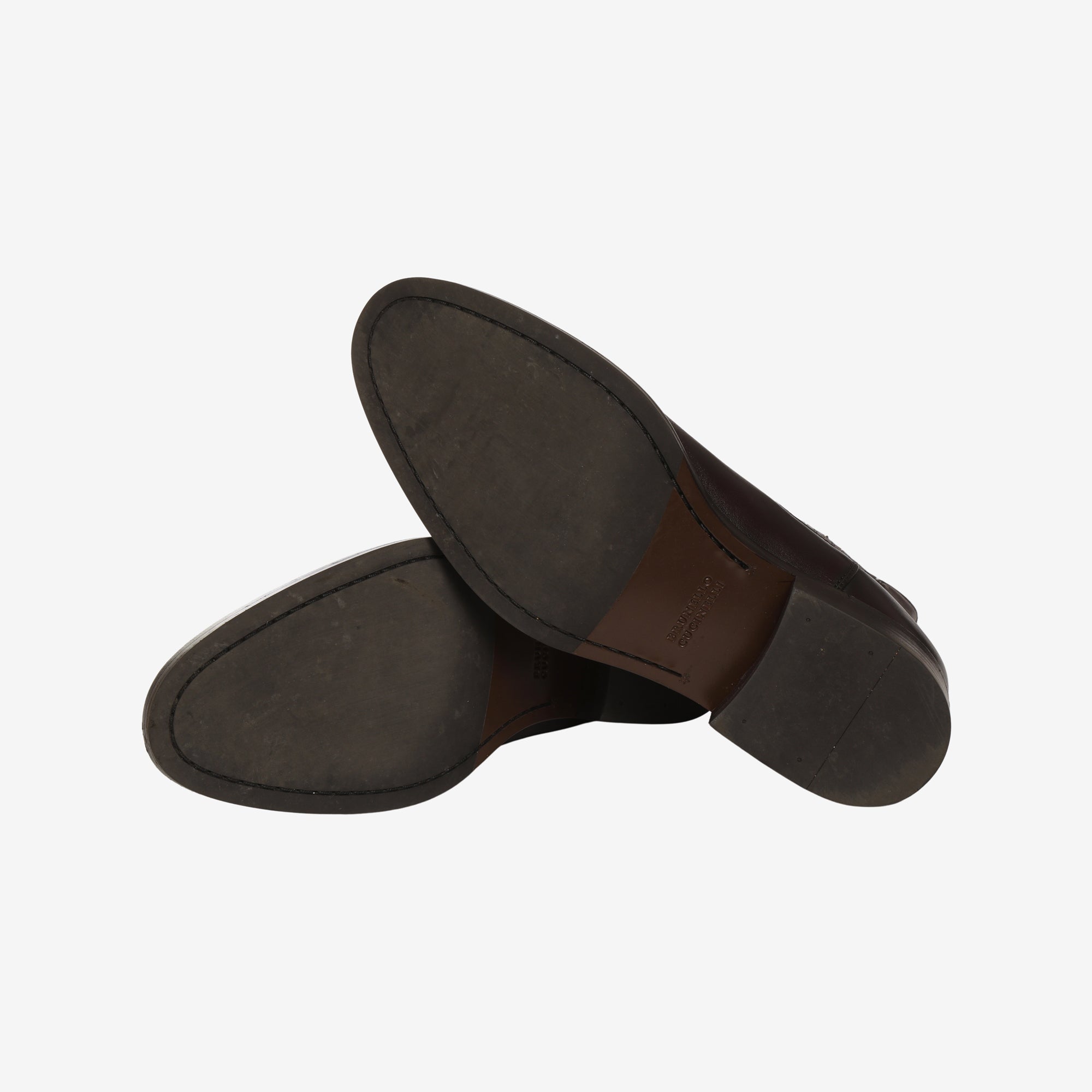 Burnished Leather Chelsea Boots