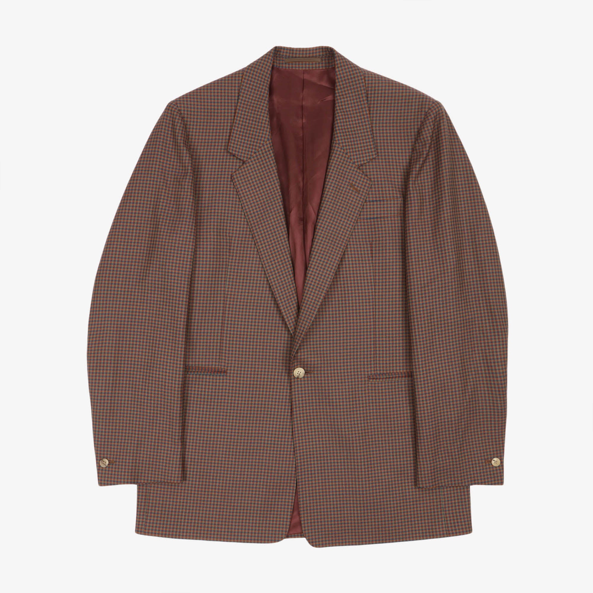 MTM Gingham Check Sports Jacket