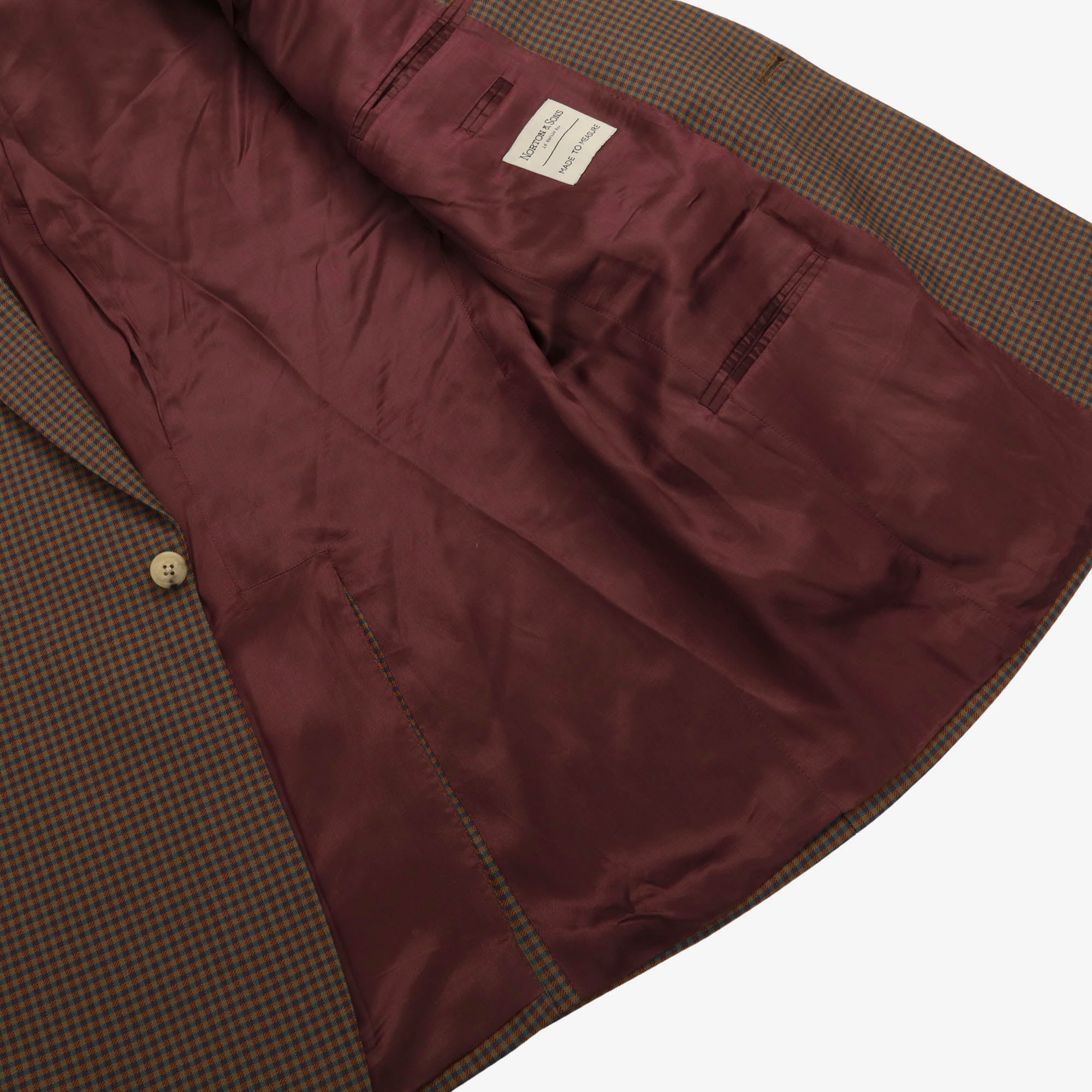 MTM Gingham Check Sports Jacket