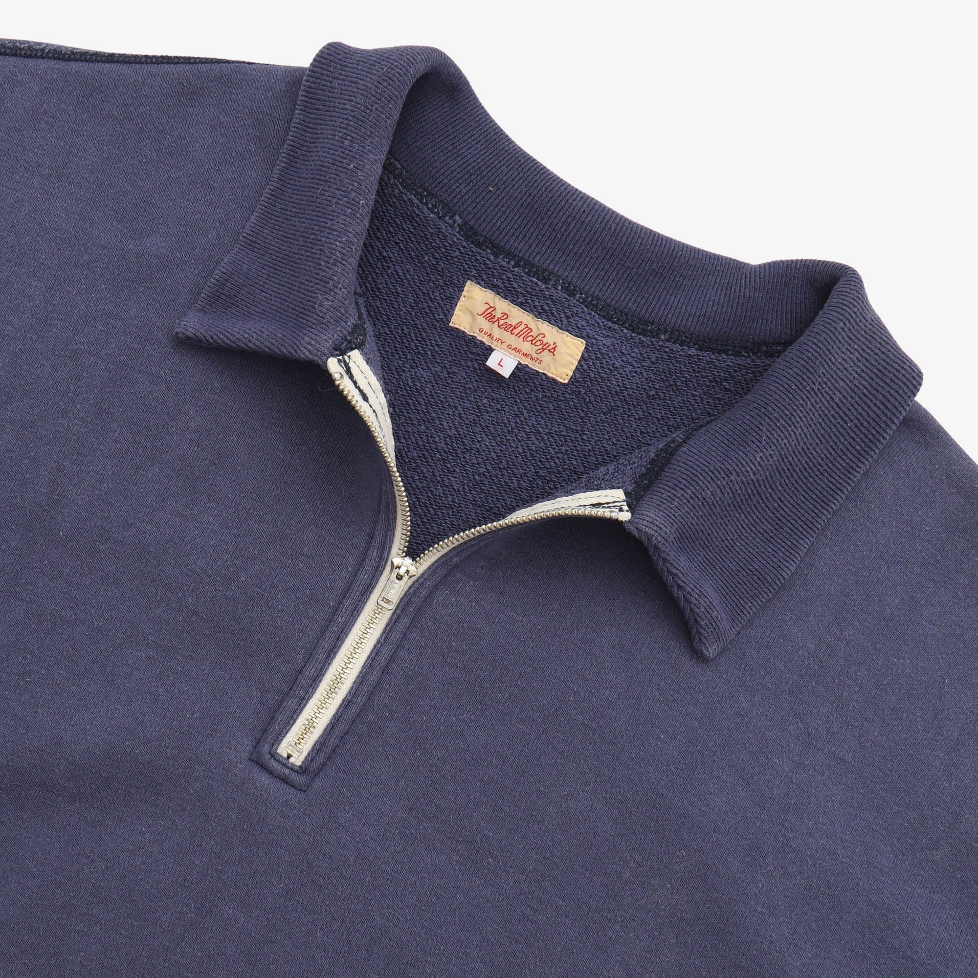 10oz Loopwheeled 1/4 Zip Sweatshirt