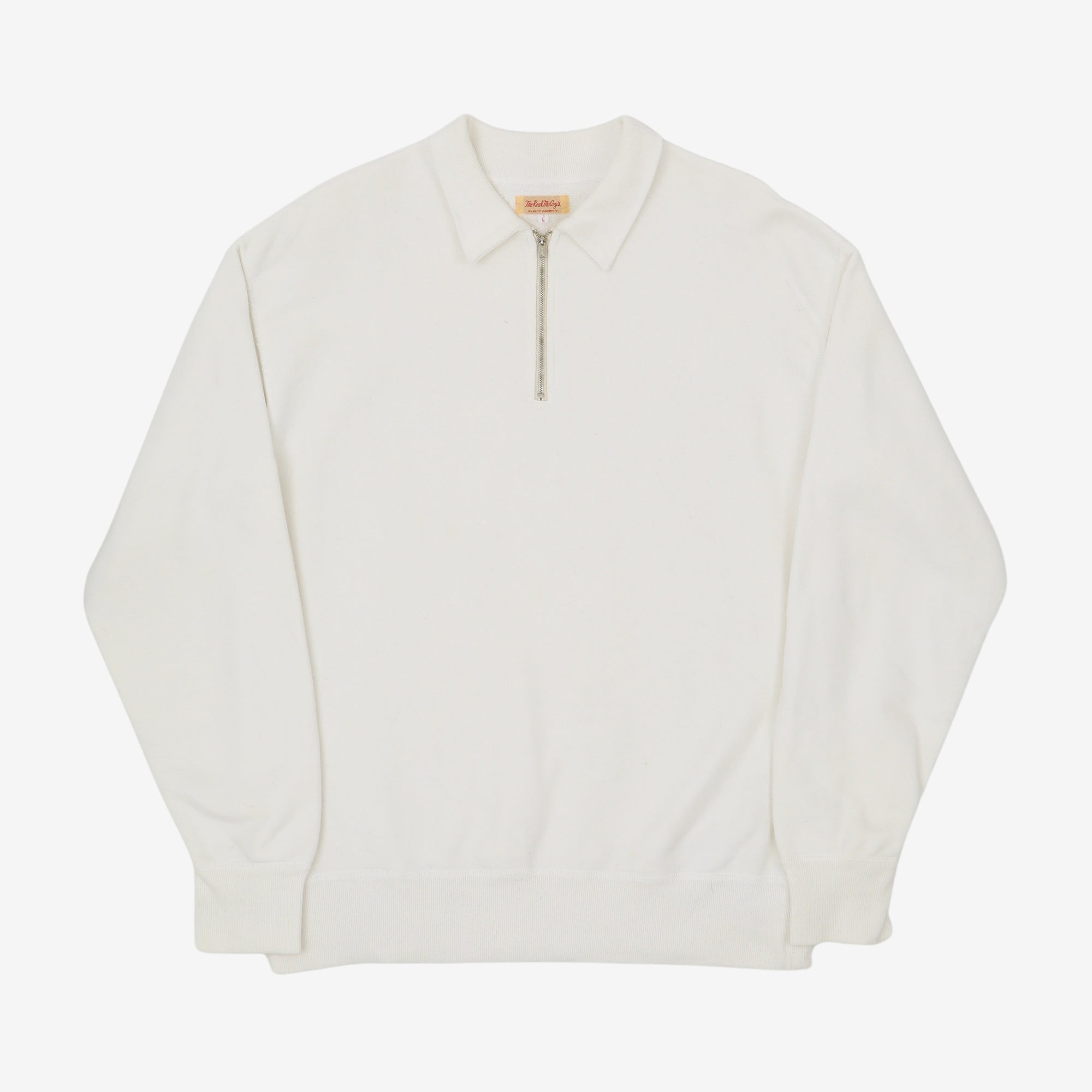 9oz Loopwheel Quarter Zip Sweatshirt