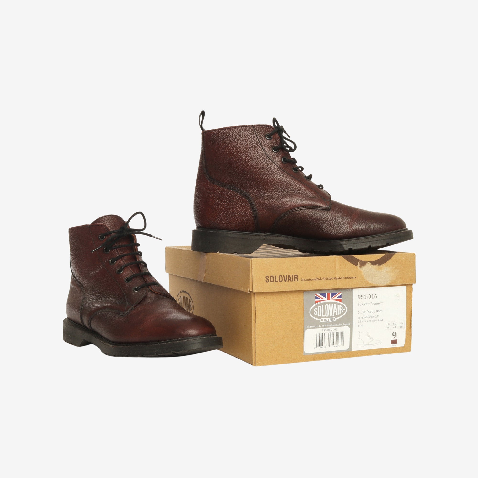 6 Eye Derby Boots