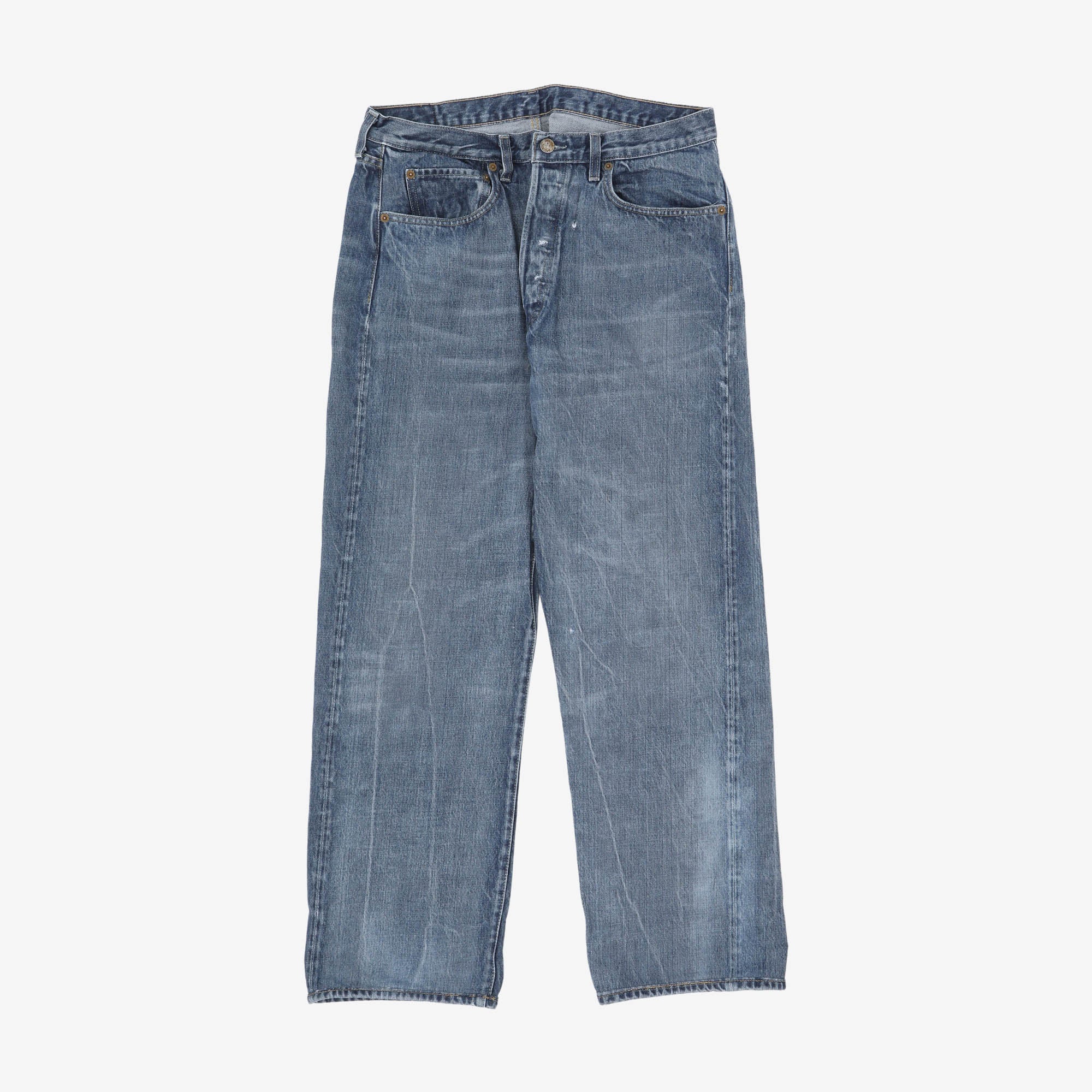 550 Washed Selvedge Denim (34W X 29L)