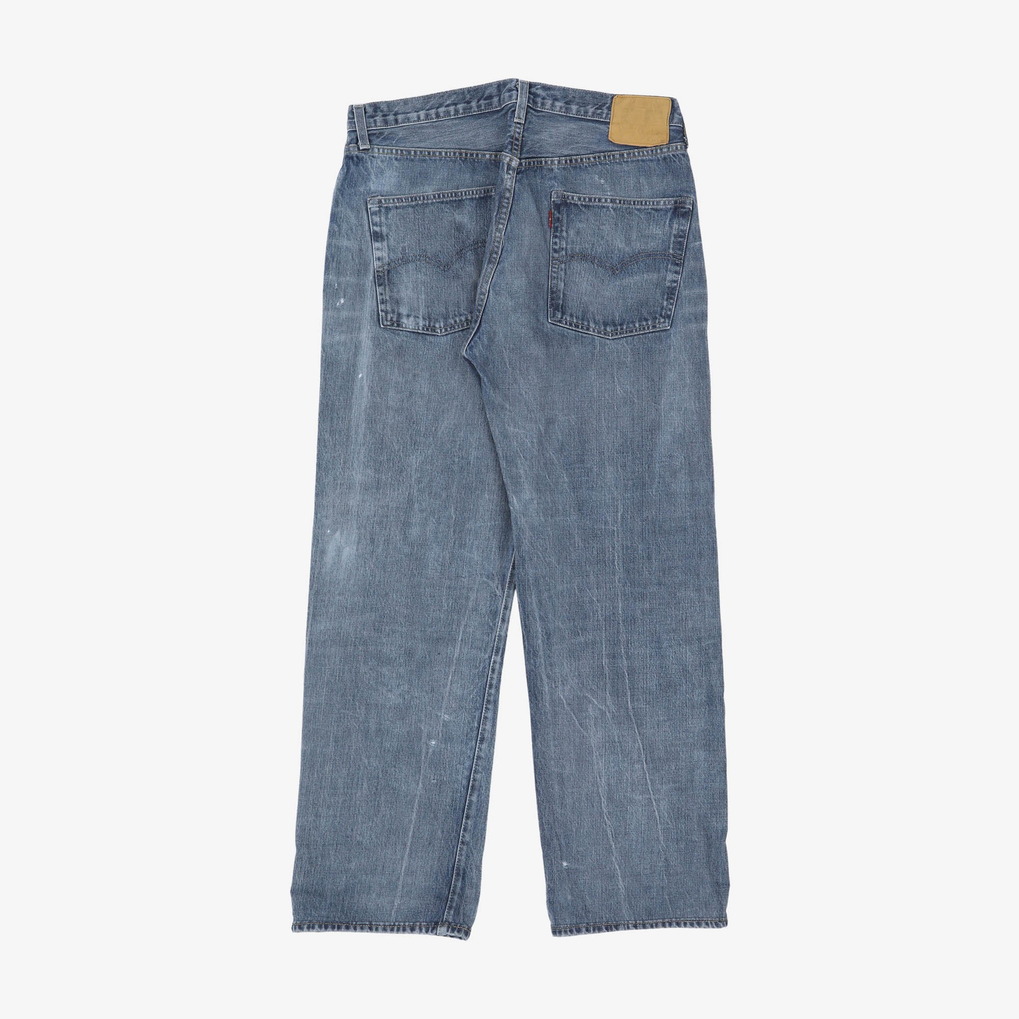 550 Washed Selvedge Denim (34W X 29L)
