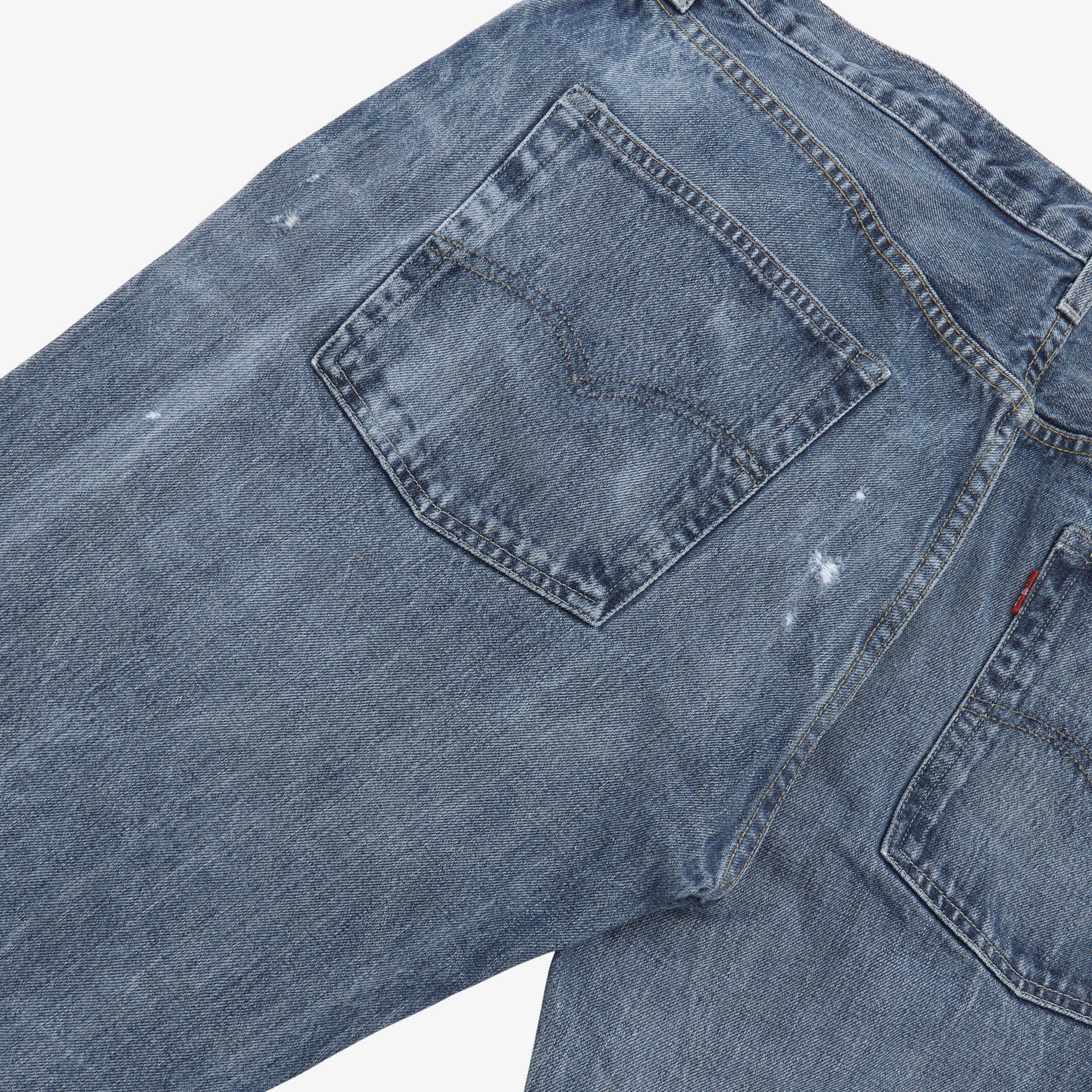 550 Washed Selvedge Denim (34W X 29L)