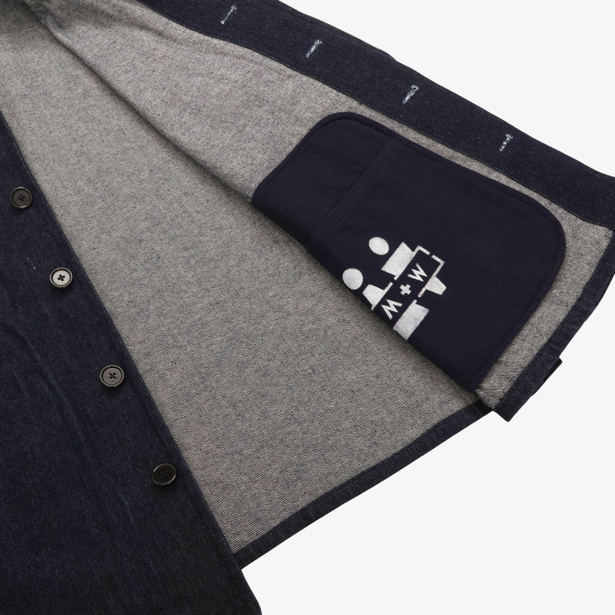 Denim Blouson Jacket