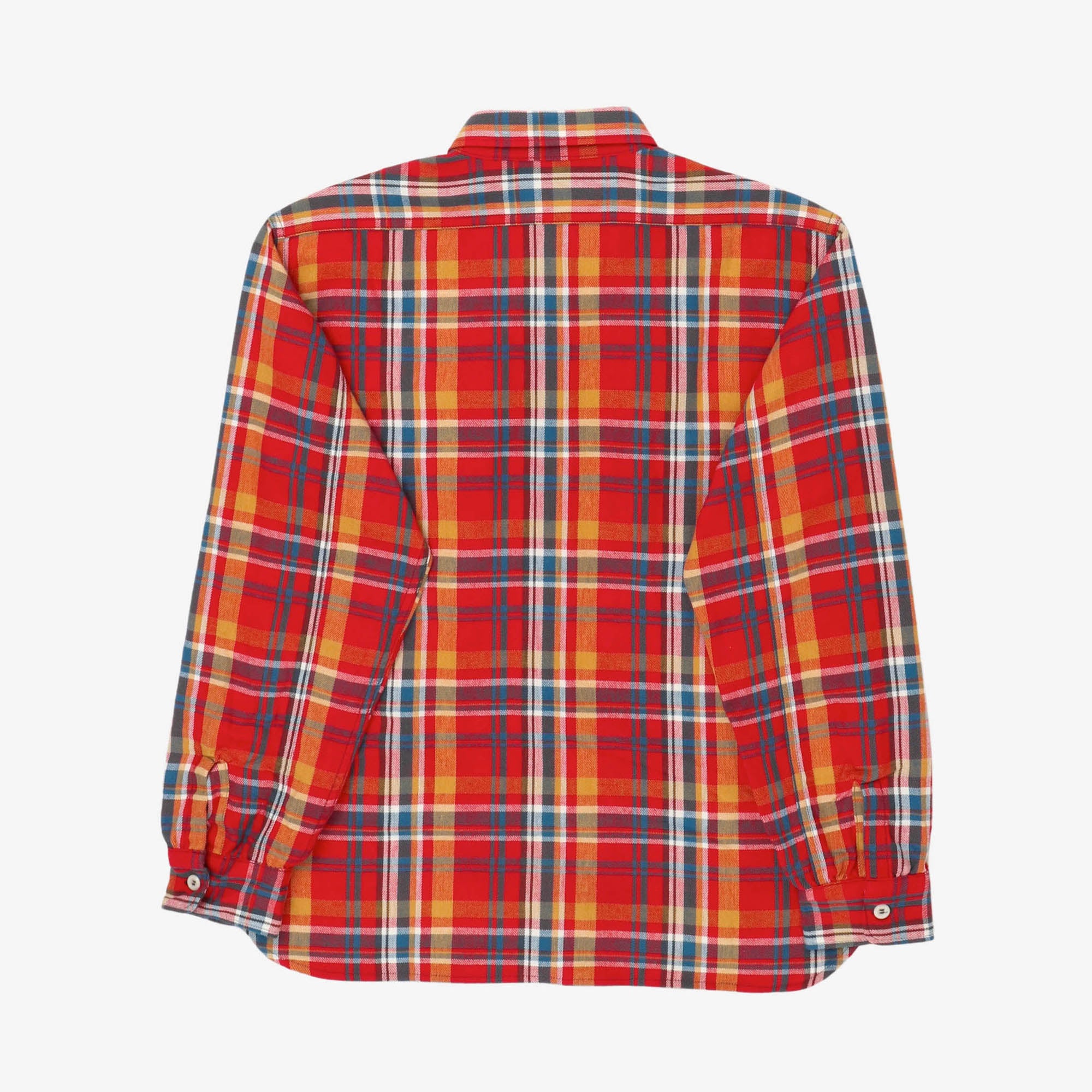 8HU Check Flannel Shirt