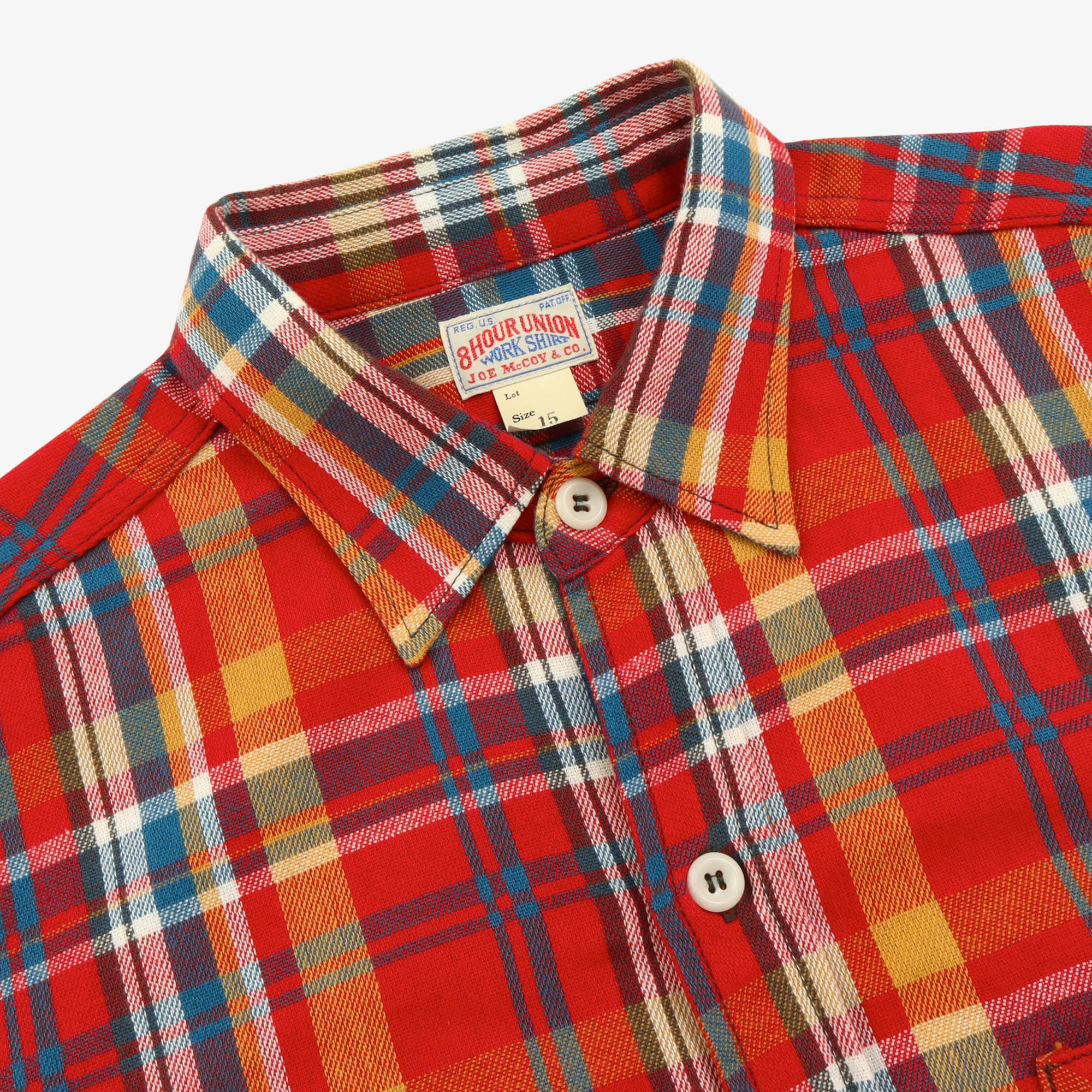 8HU Check Flannel Shirt