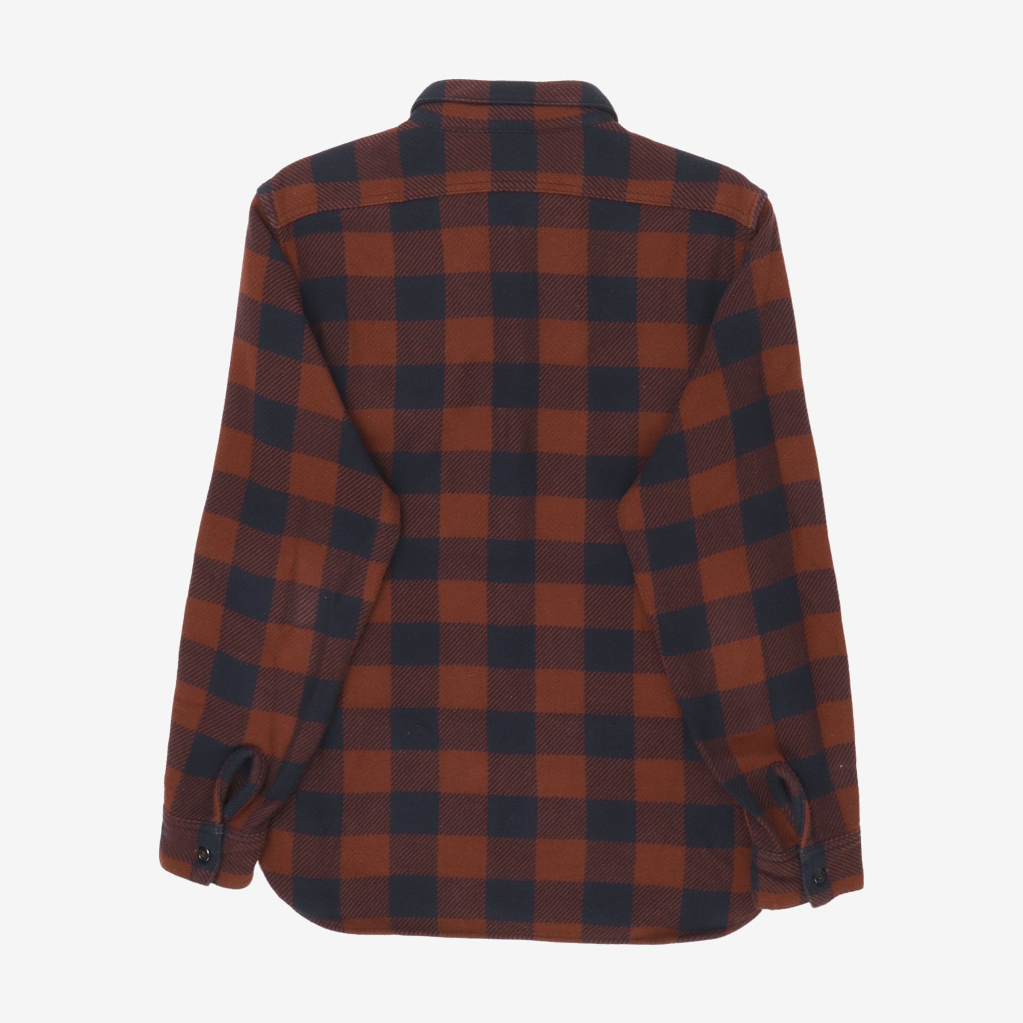8HU Check Flannel Shirt
