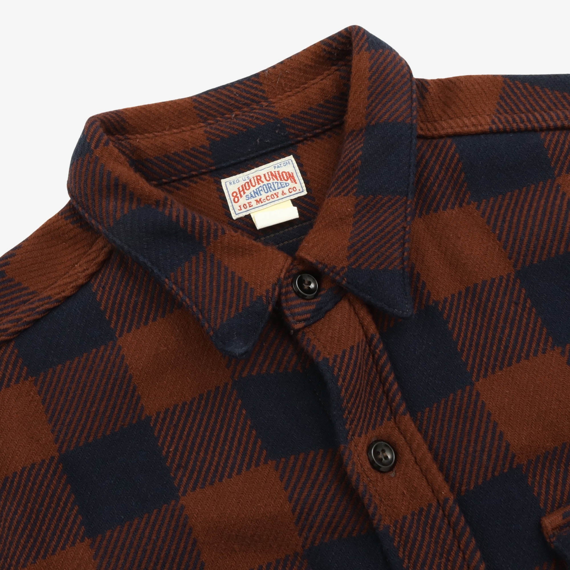 8HU Check Flannel Shirt
