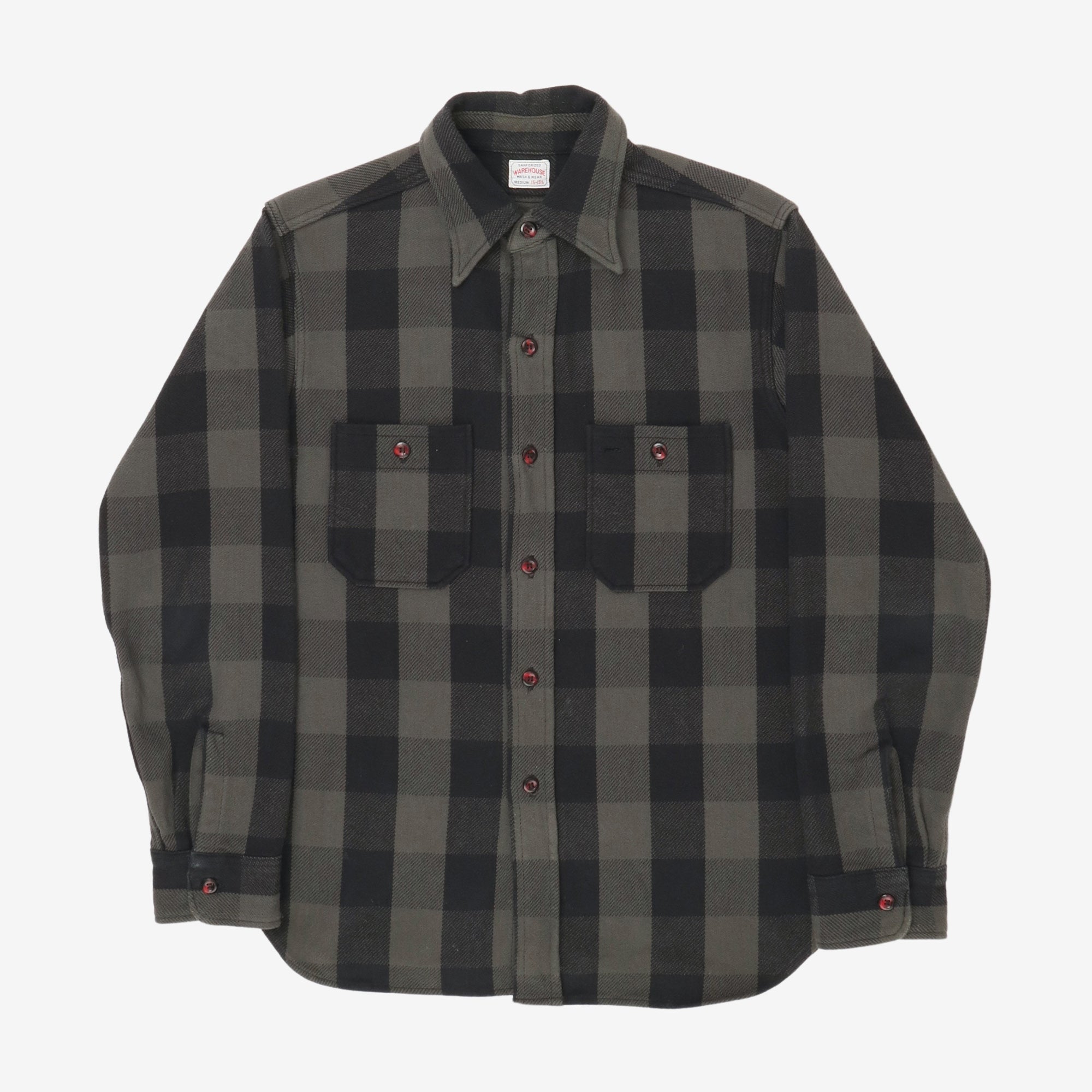 Check Flannel Work Shirt