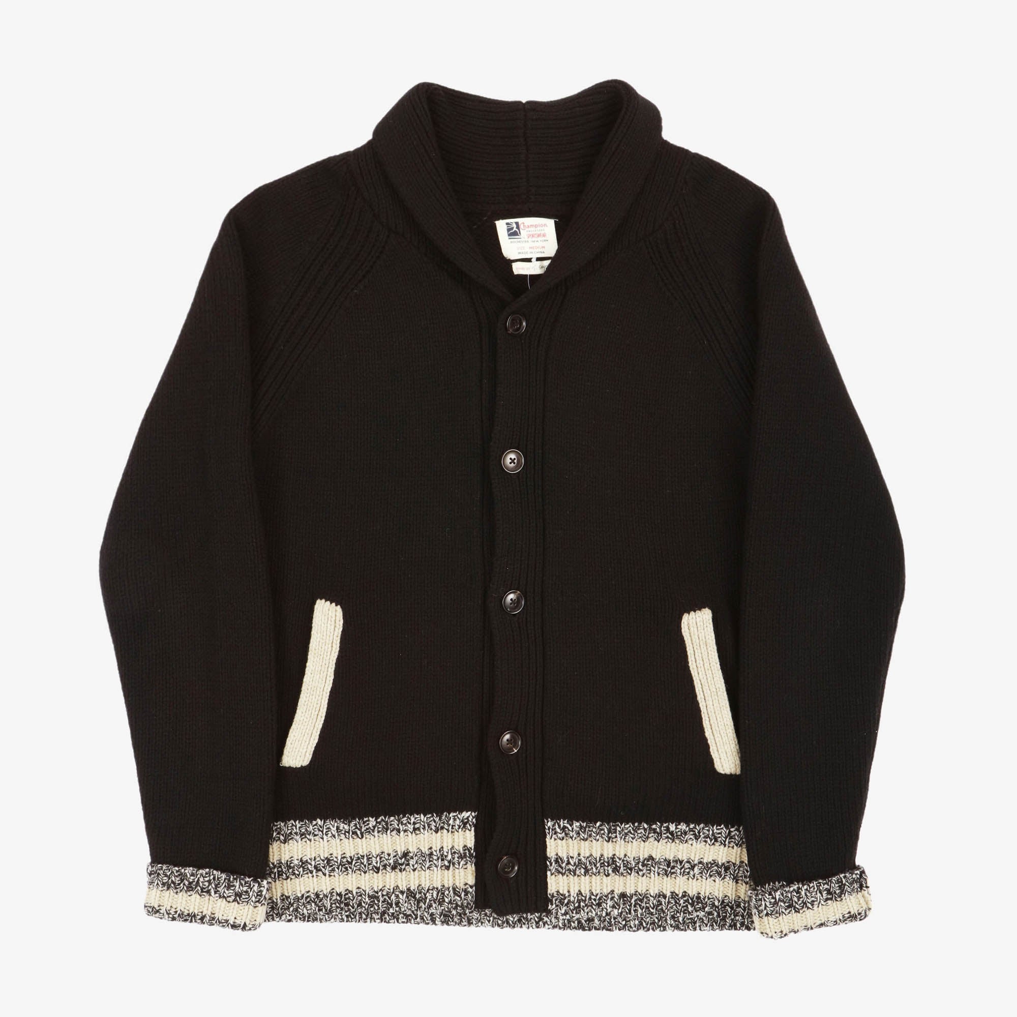 Todd Snyder Hand Knit Wool Cardigan