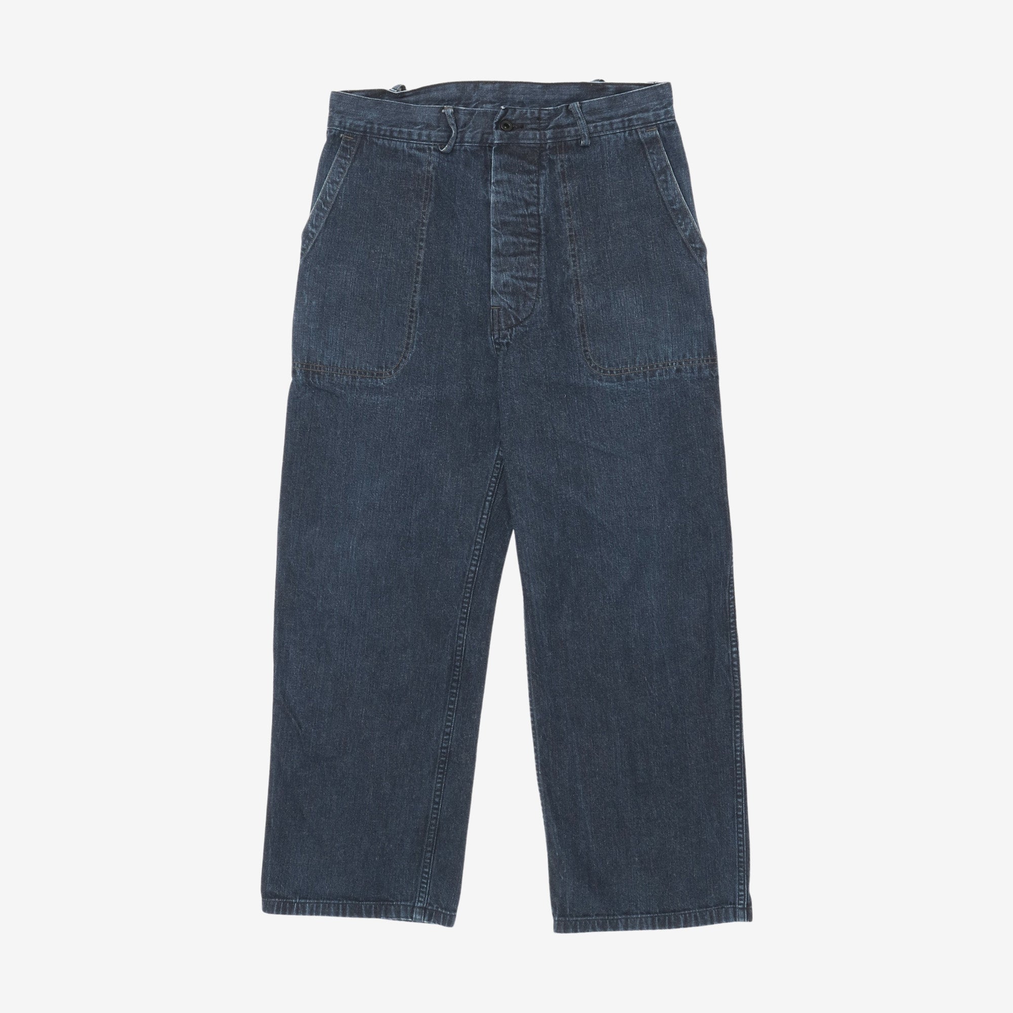 USN Denim Work Trousers (31W X 25L)