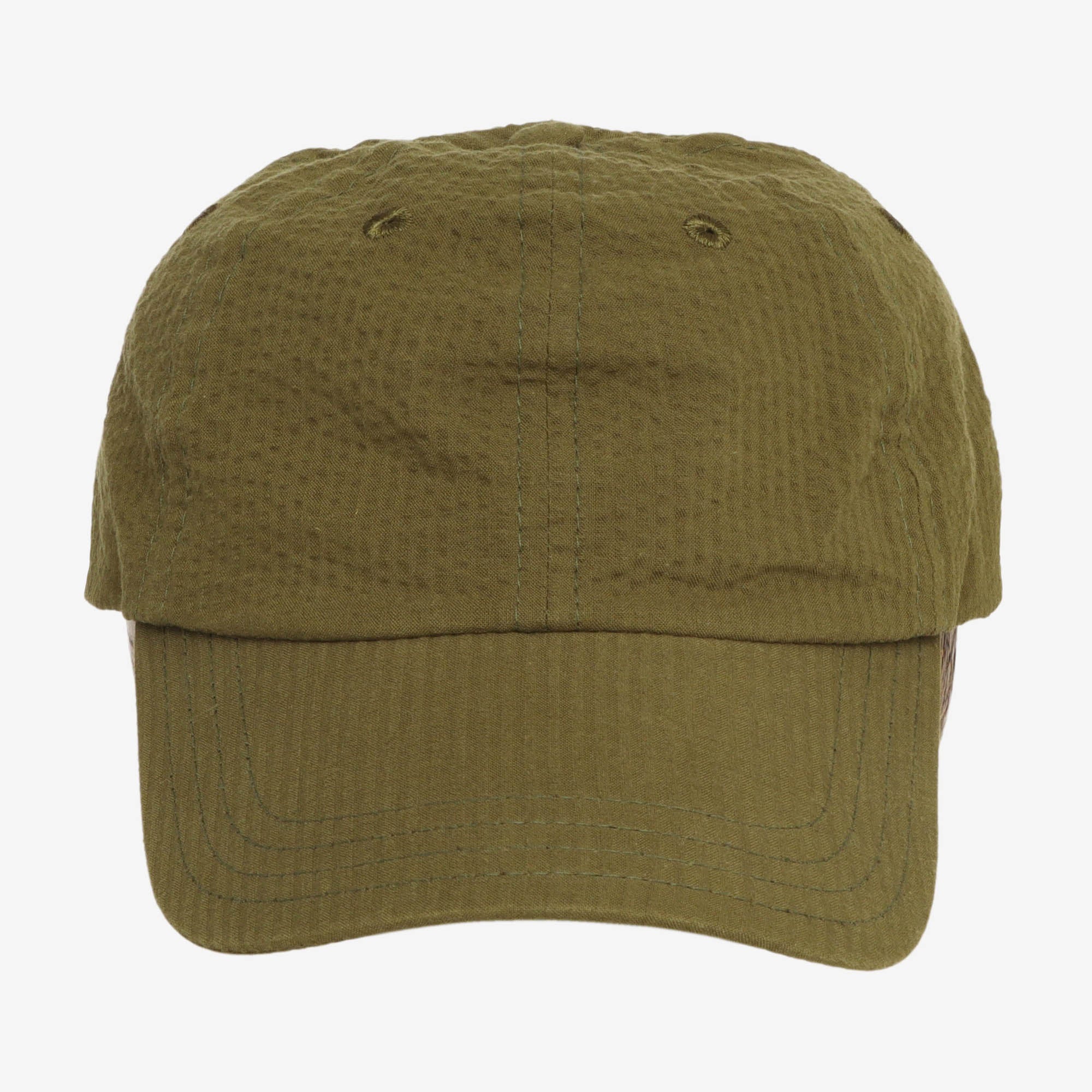 Seersucker Baseball Cap