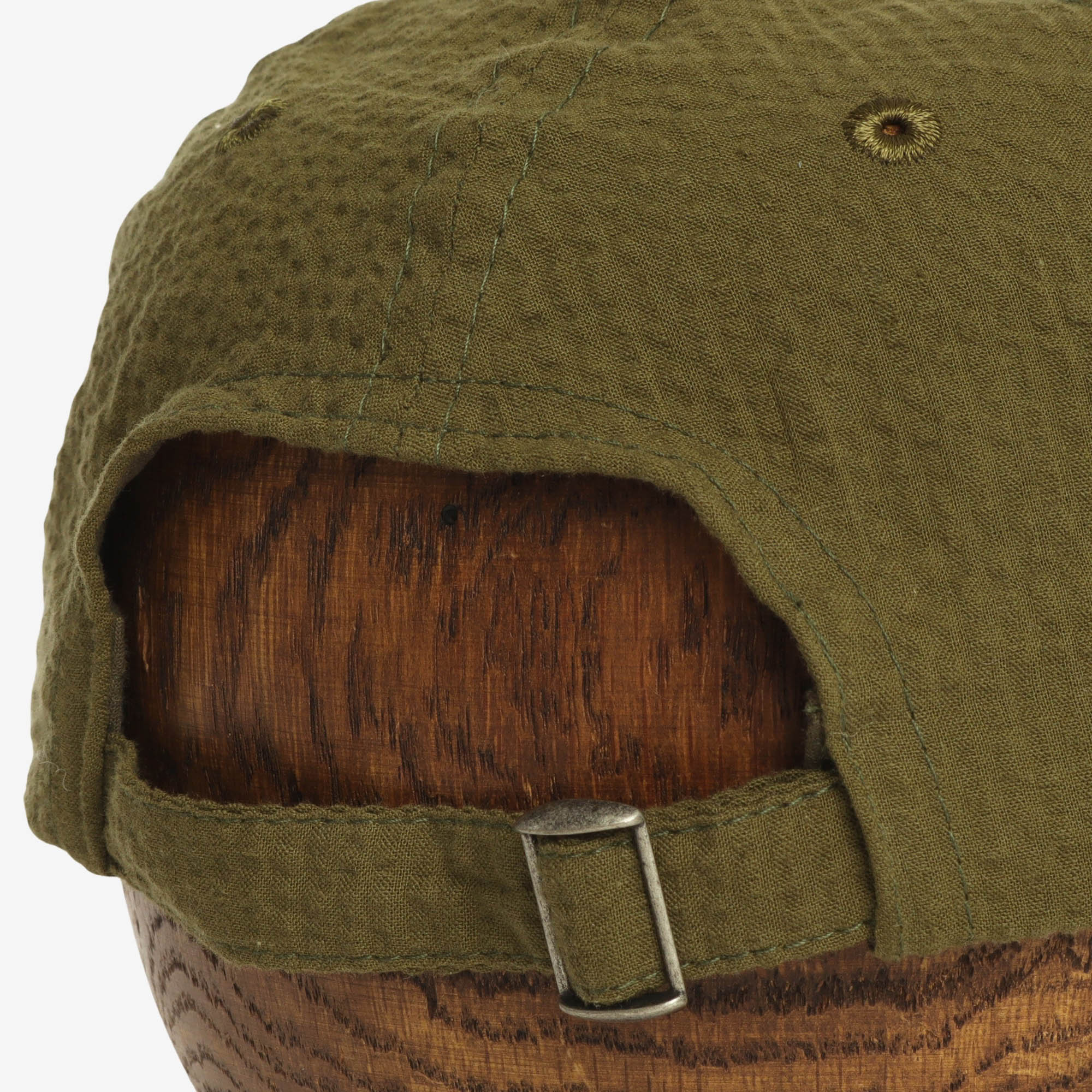 Seersucker Baseball Cap