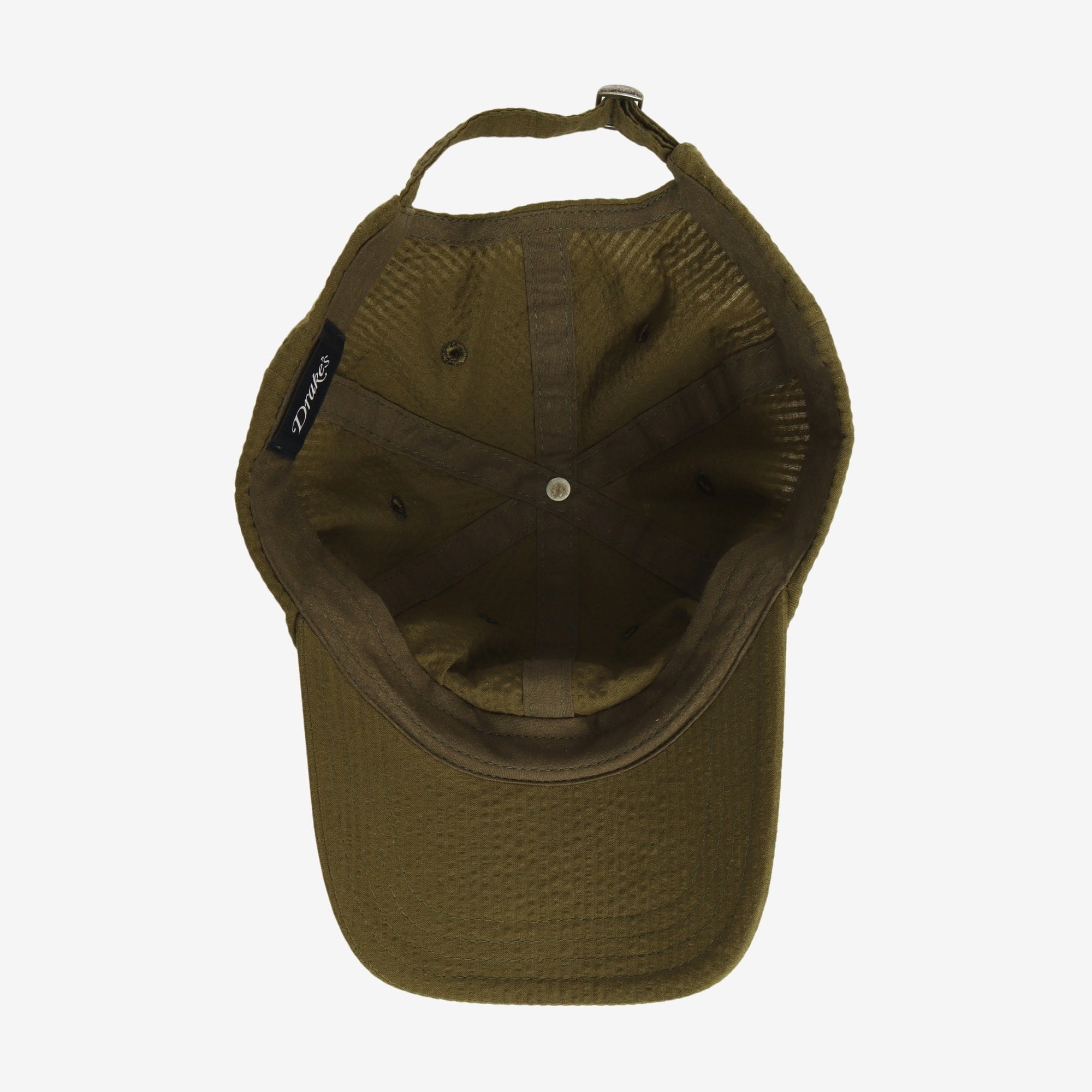 Seersucker Baseball Cap