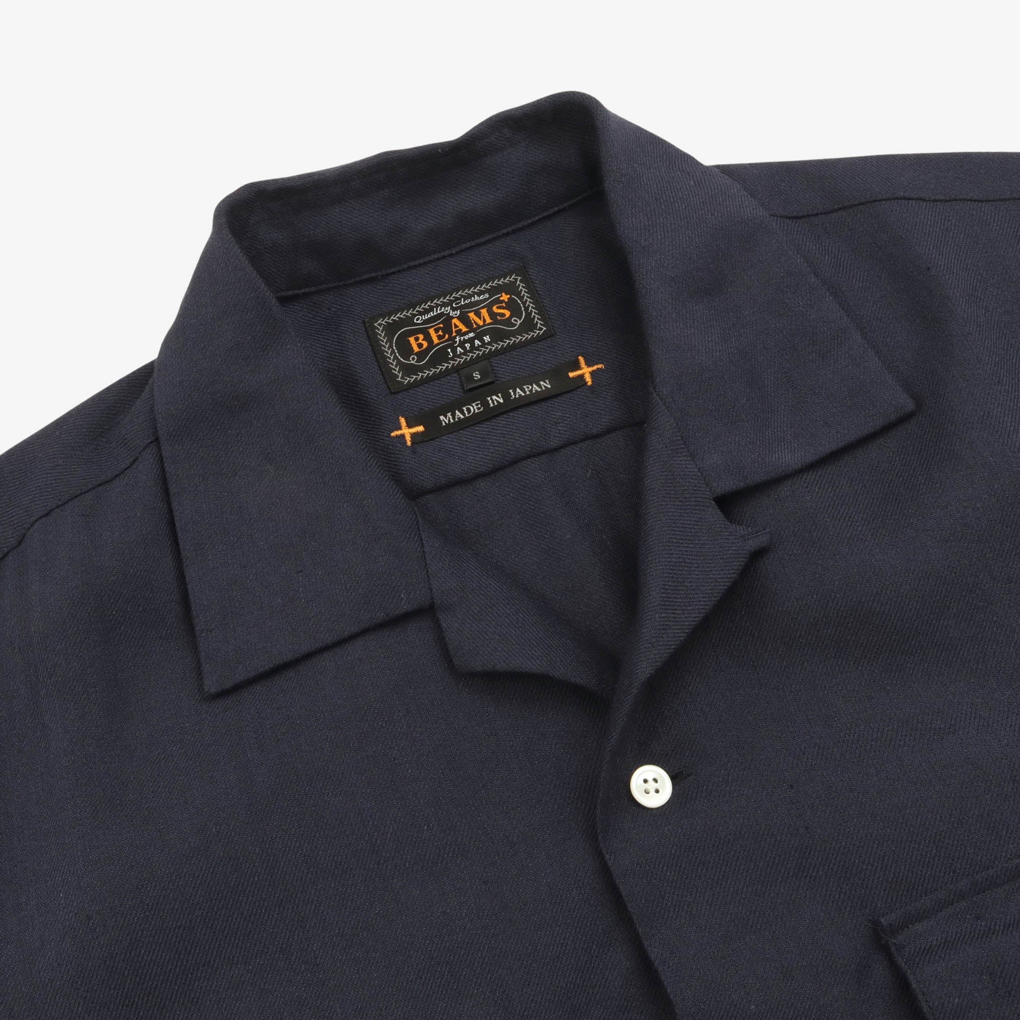 Open Collar SS Shirt