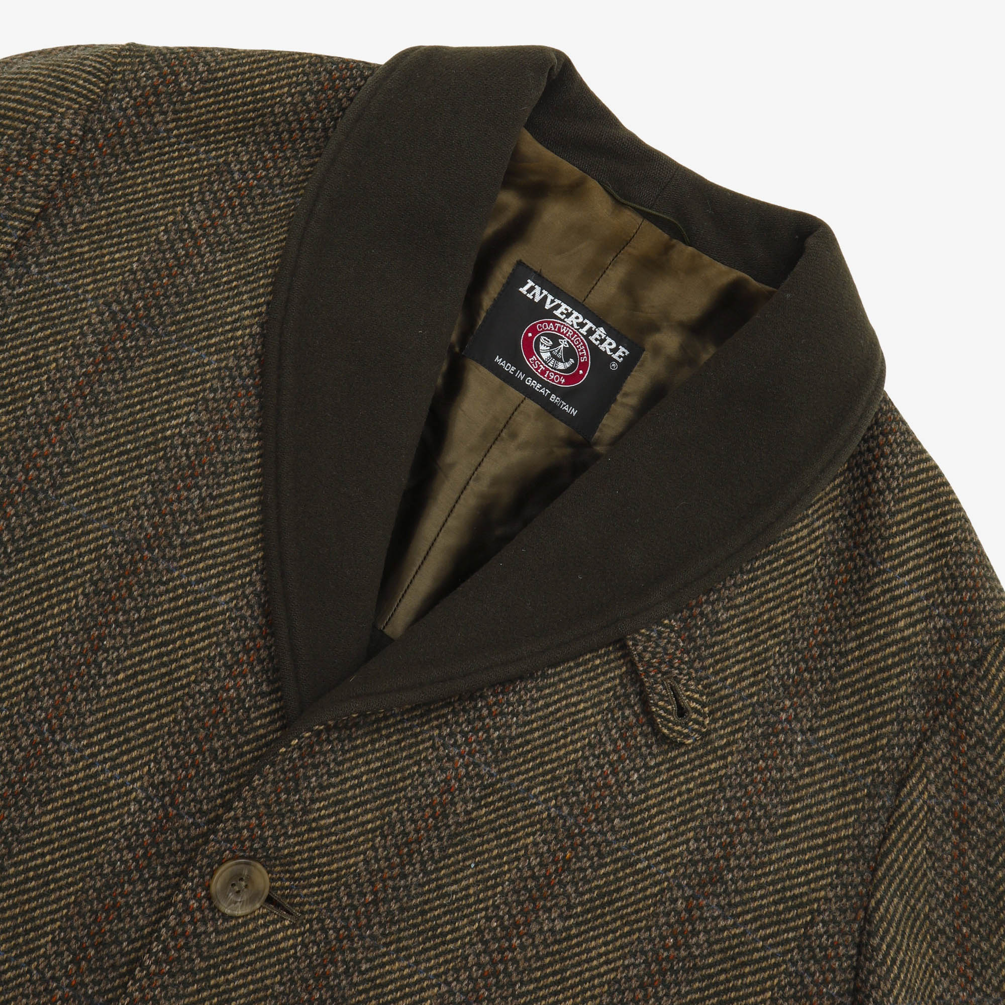 Shawl Collar Tweed Jacket
