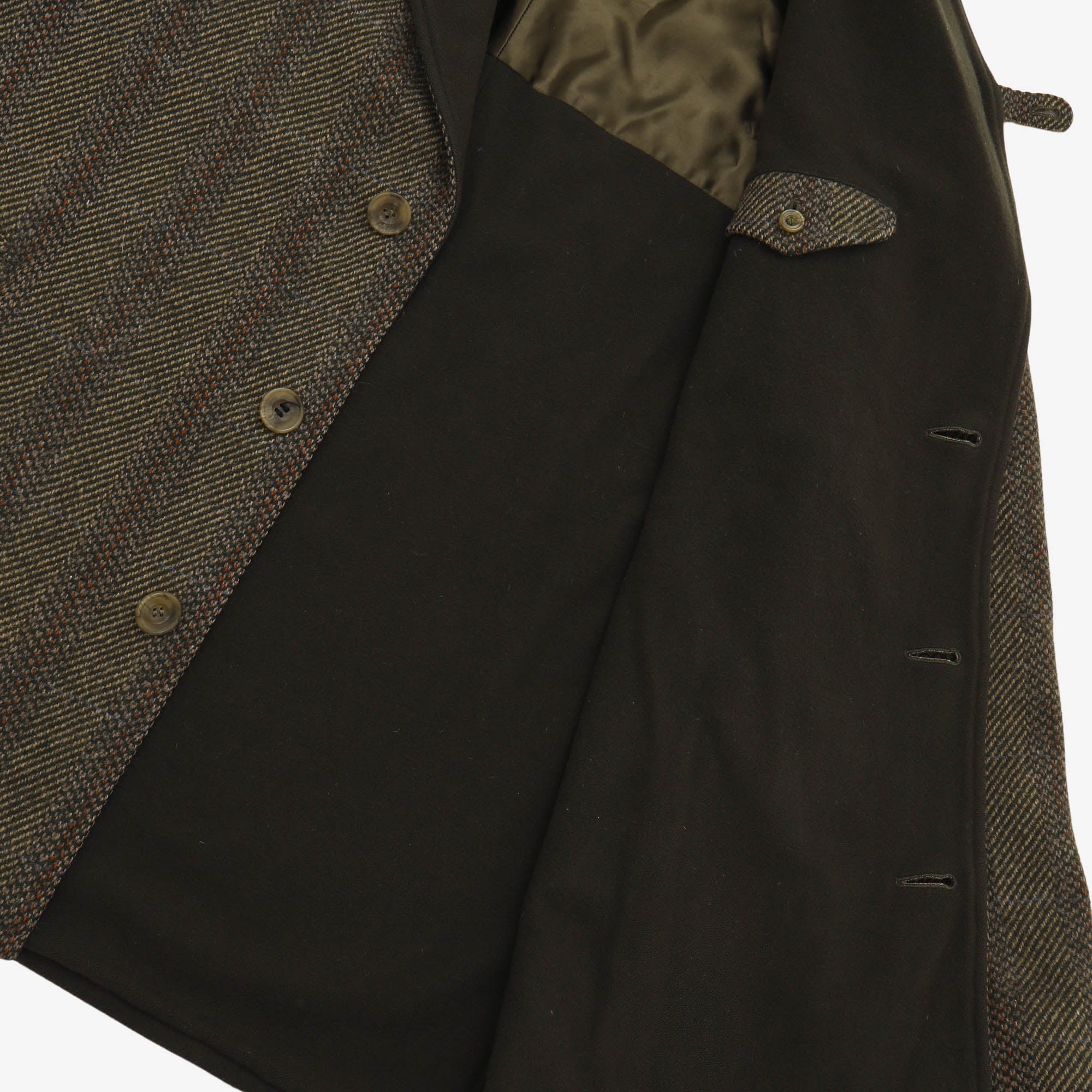 Shawl Collar Tweed Jacket