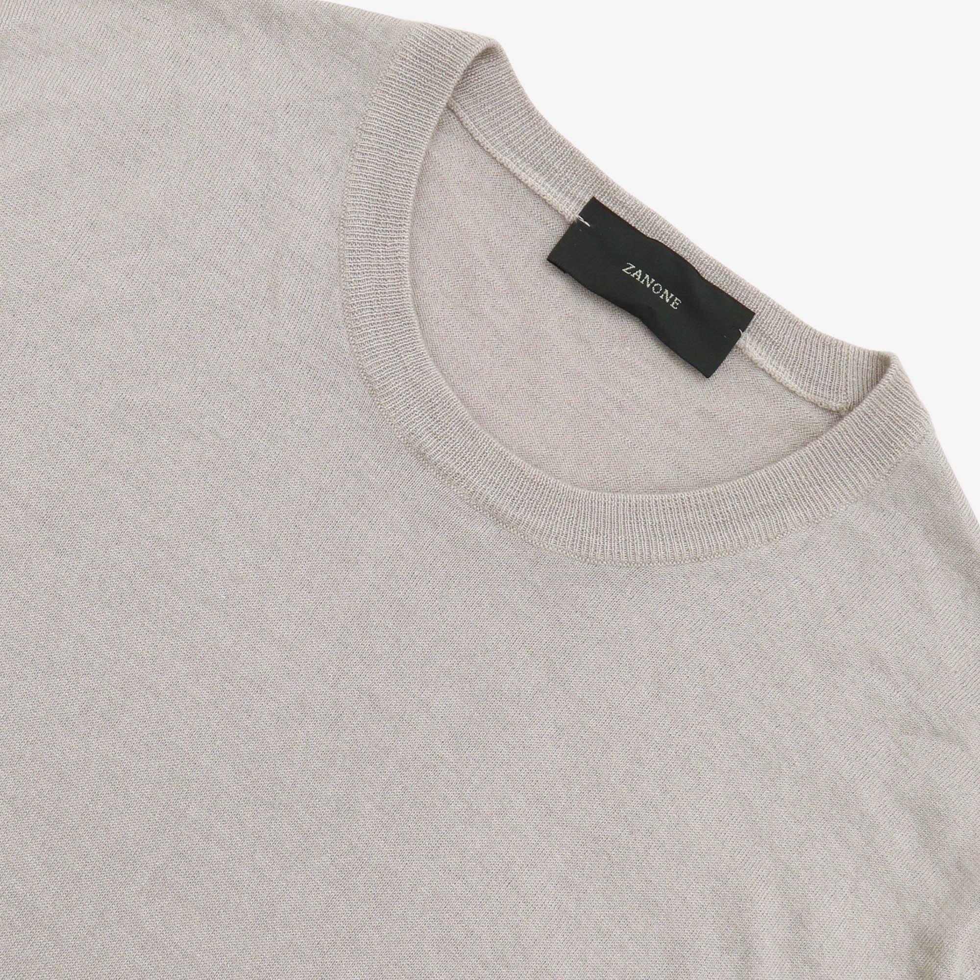 Cashmere Silk Fine Knit Sweater