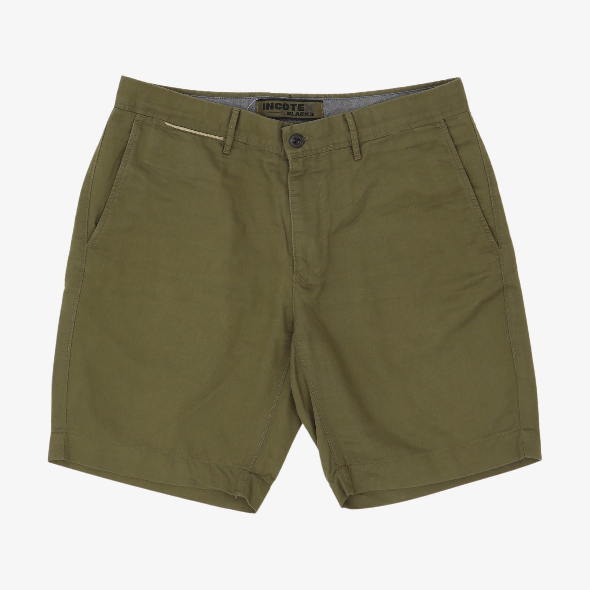 Linen Blend Chino Shorts (35W)