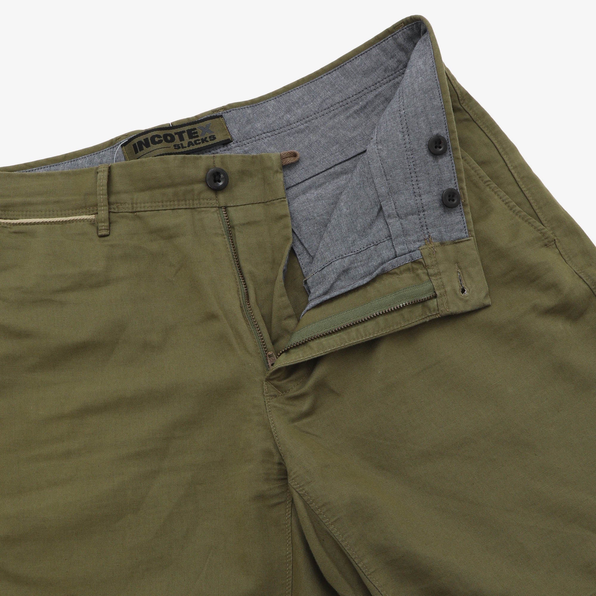Linen Blend Chino Shorts (35W)