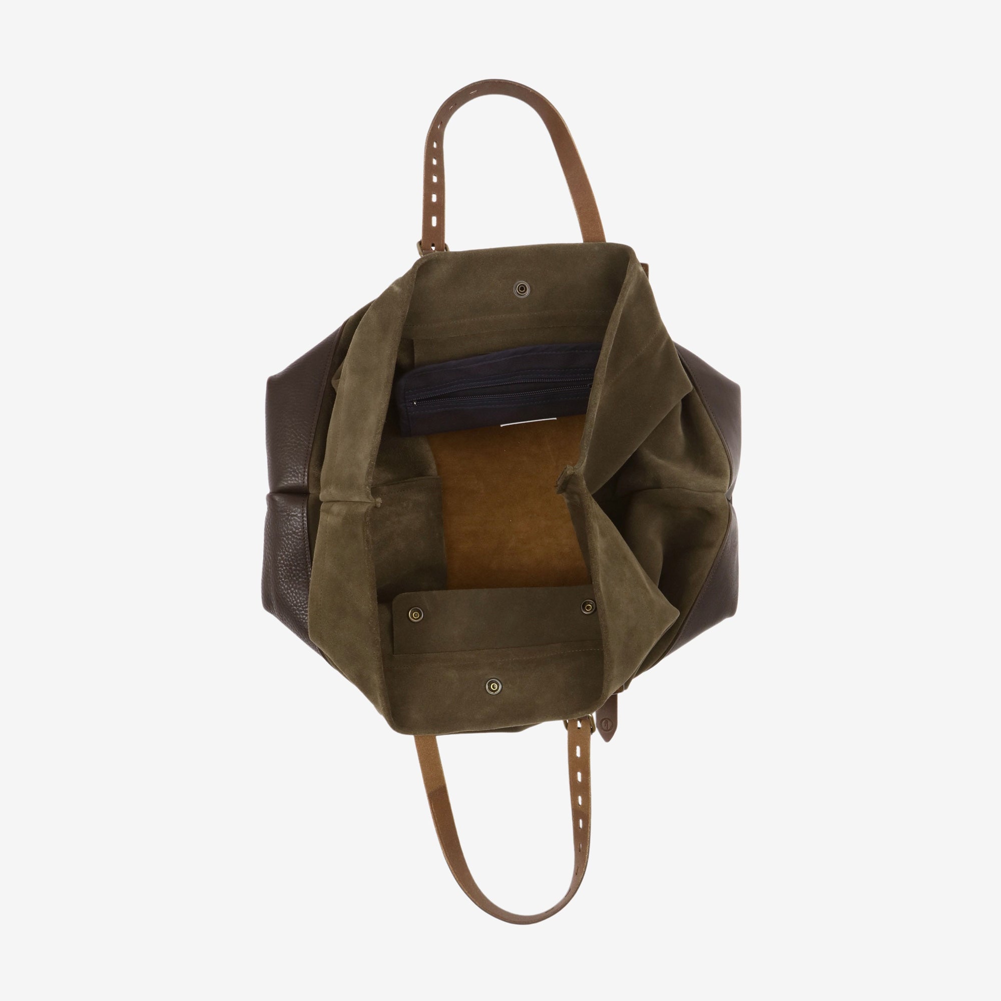 Zinnia Suede Tote Bag