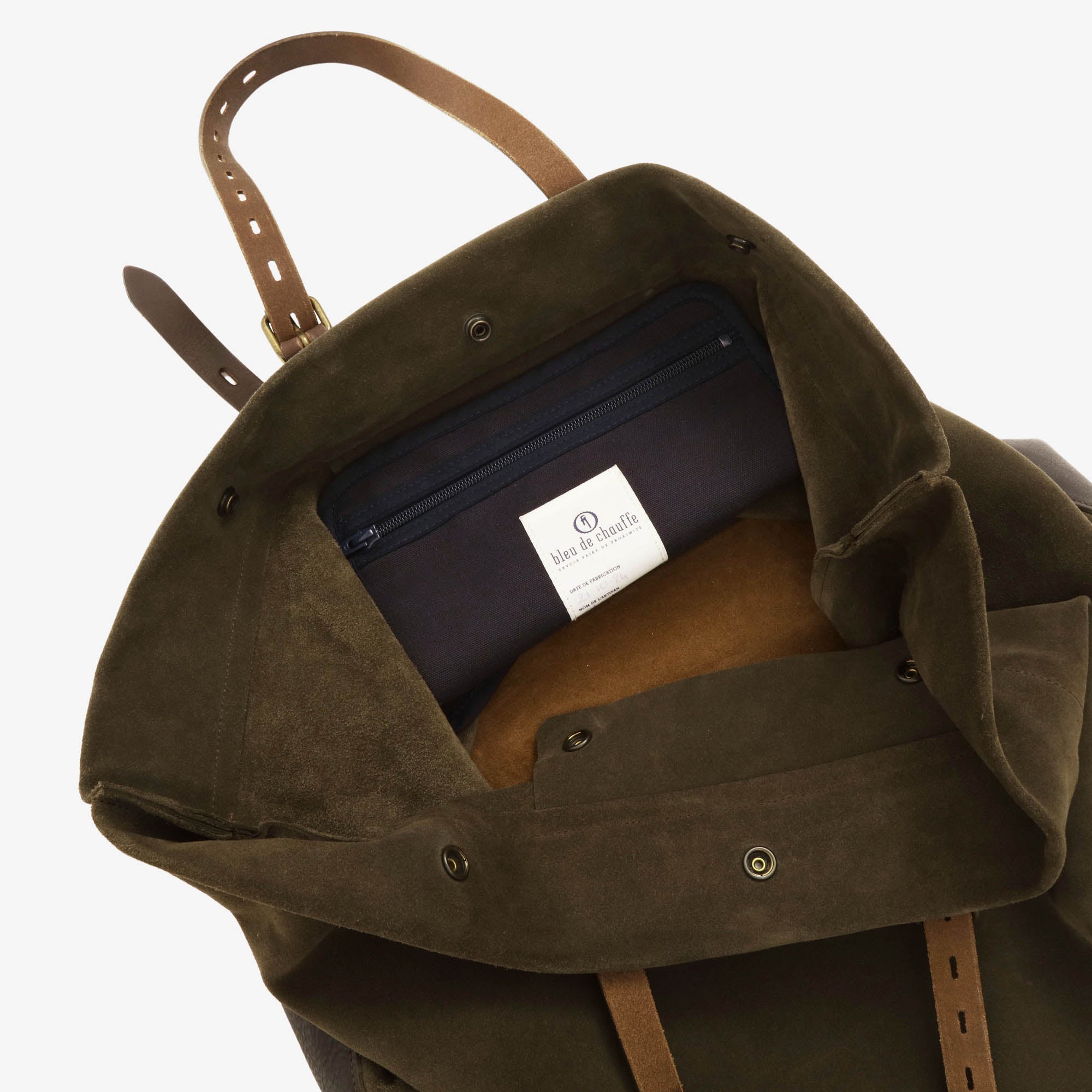 Zinnia Suede Tote Bag