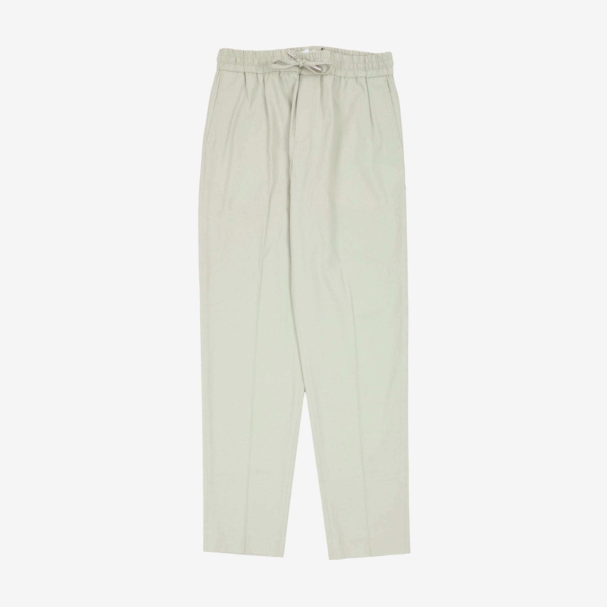 Straight Leg Drawstring Trousers