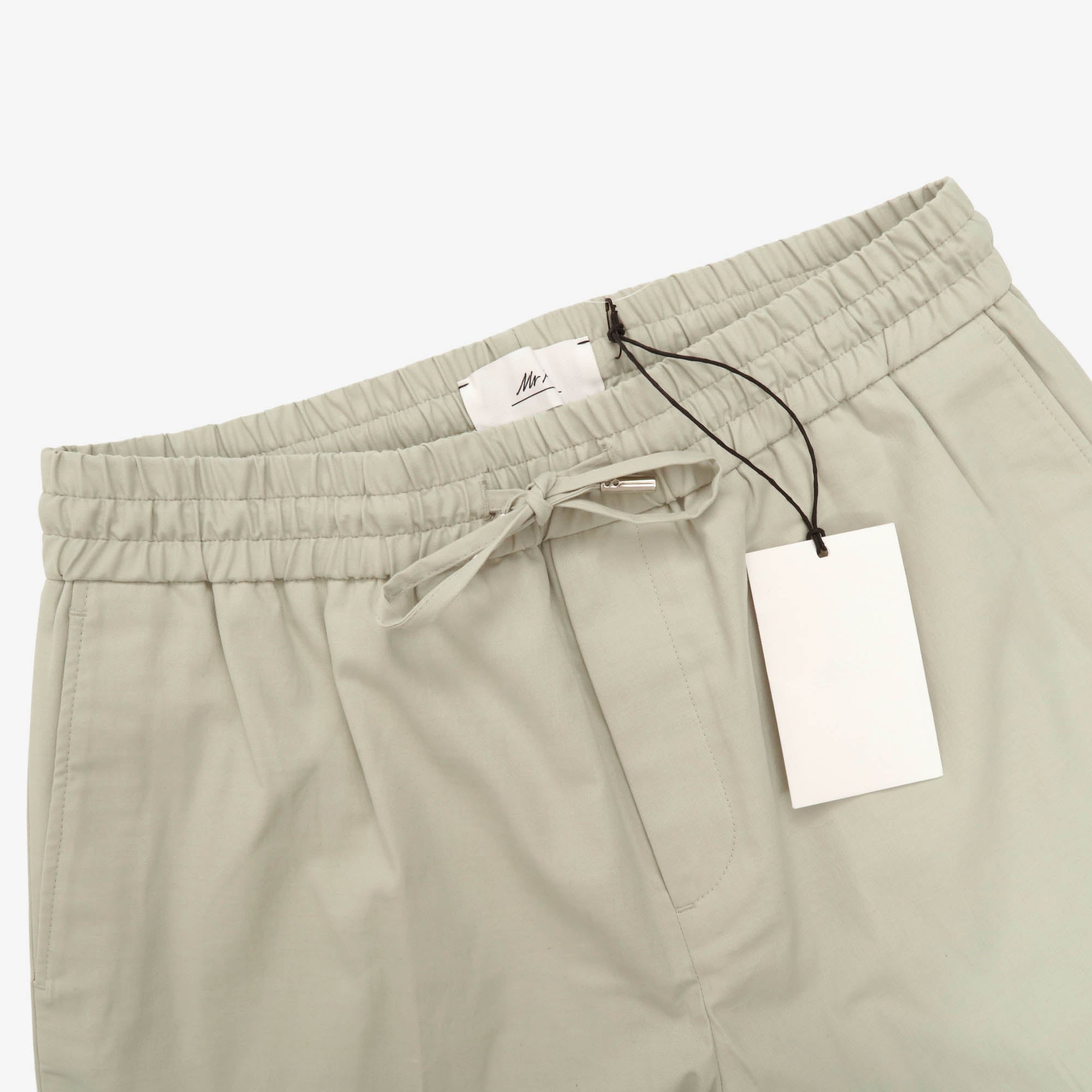 Straight Leg Drawstring Trousers